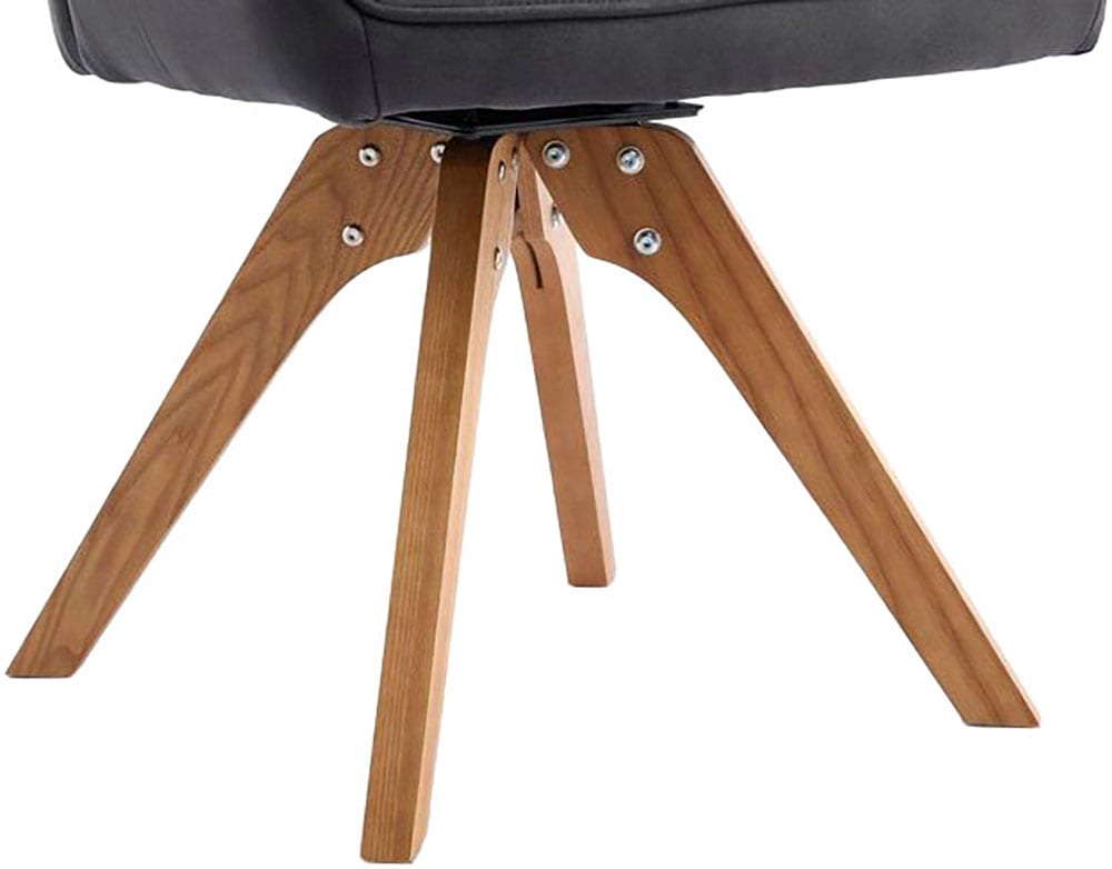 Home affaire Stuhl »Pollenca«, (Set), 2 St., Microfaser, tolle Optik