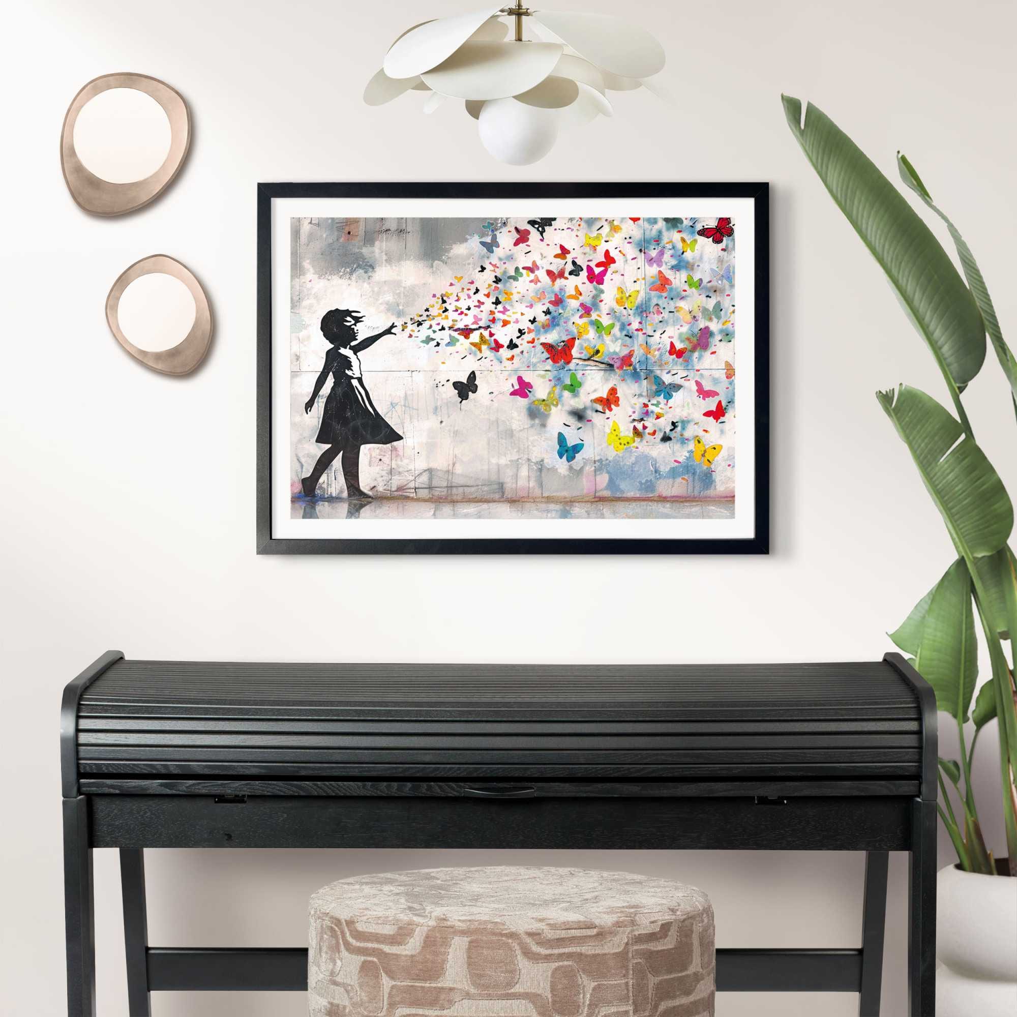 Reinders! Bilderrahmen »Poster 50x70 schwarz« 1 Stk. tlg. Wohnzimmer - Schwarz - MDF - Kein Thema - 53,5x73,5 cm