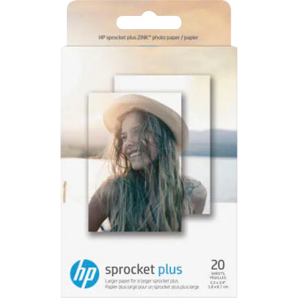 HP Fotopapier »HPIZL2X320«, 5,84 x 8,6, original Fotopapier für Sprocket Modelle