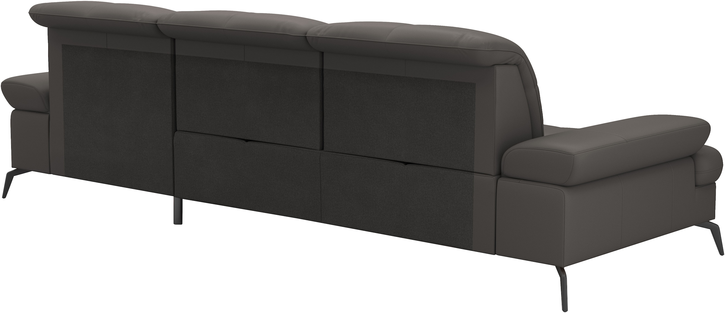 sit&more Ecksofa »Amica, L-Form, inkl. Sitztiefenverstellung & Armteilverstellung«, wahlweise mit Bettfunktion, Bettkasten und Kopfteilverstellung