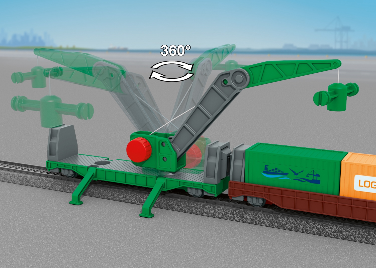 Märklin Modelleisenbahn-Set »Märklin my world - Startpackung "Containerlogistik" - 29349«