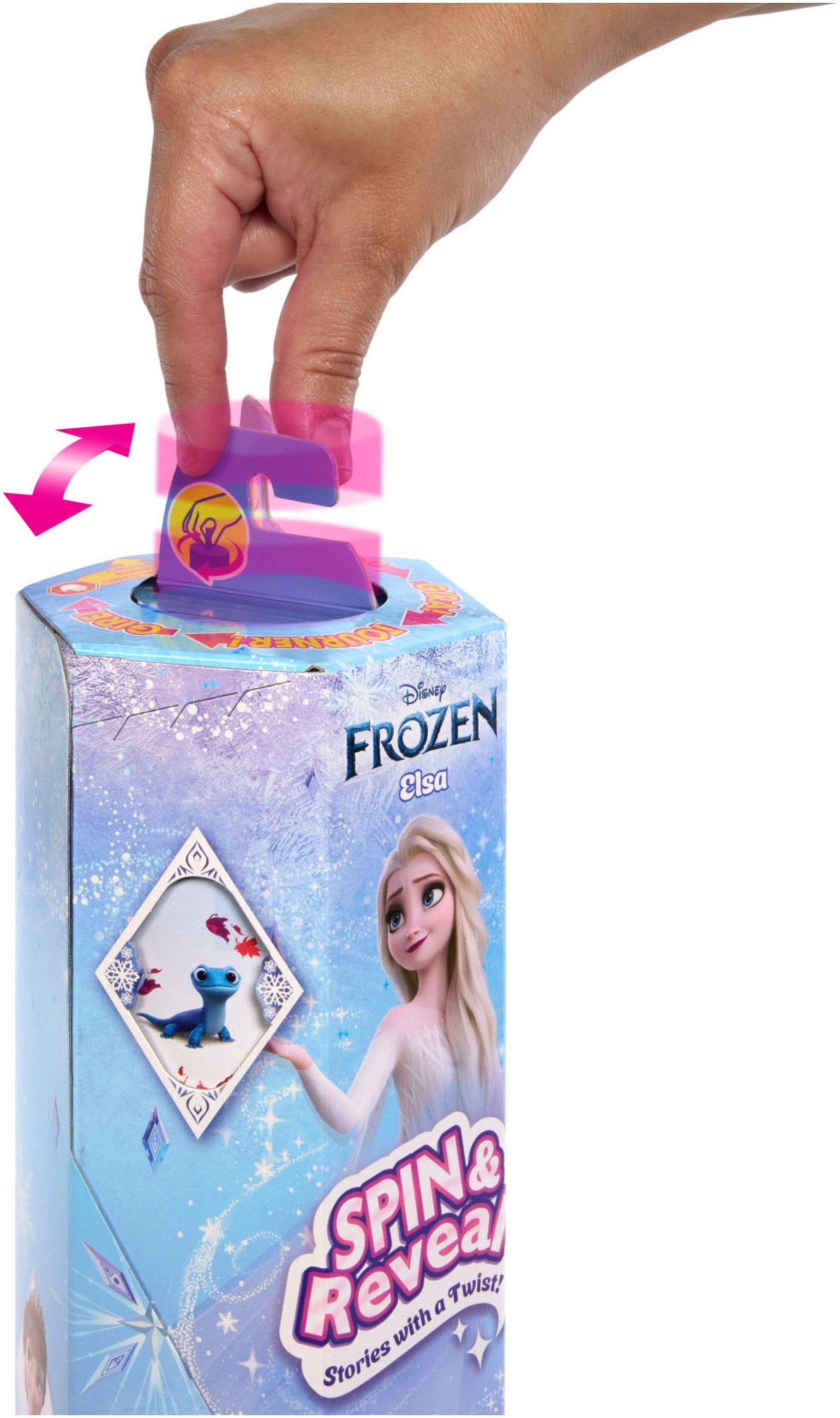 Mattel® Anziehpuppe »Disney Die Eiskönigin Spin & Reveal Elsa«