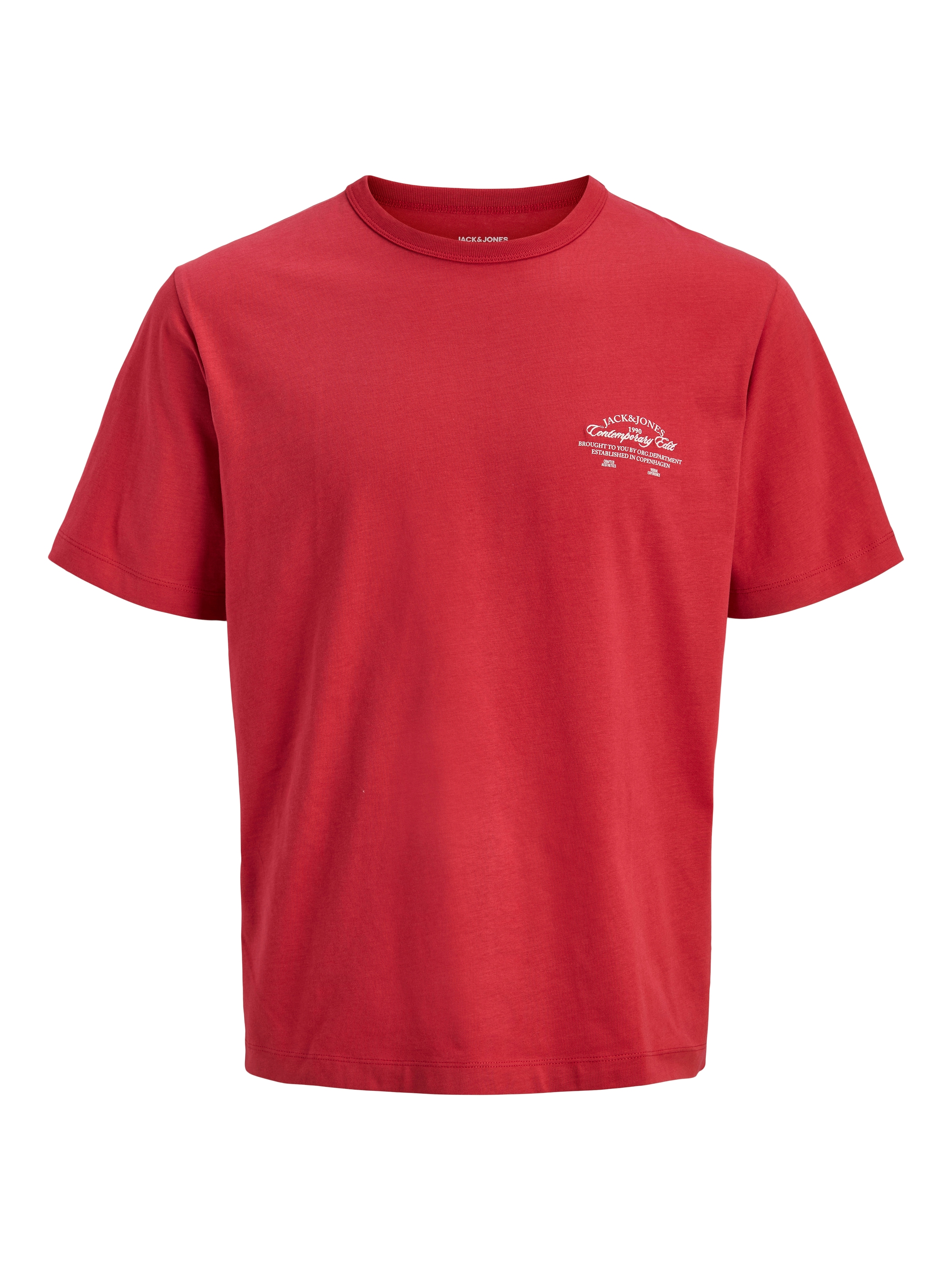 Jack & Jones T-Shirt »JORNANTUCKET SCRIPT CHEST TEE CN«