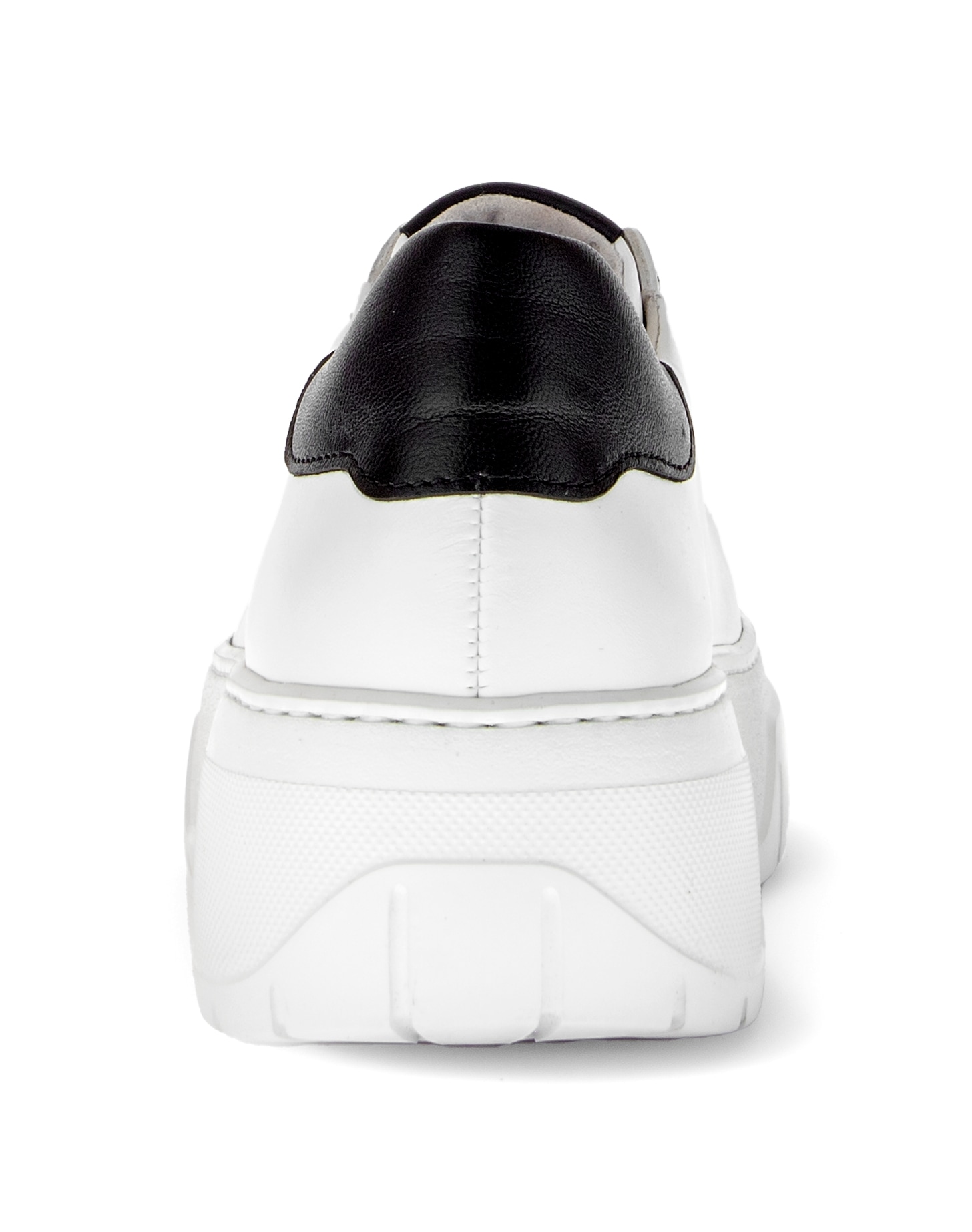 Gabor Plateausneaker  , Freizeitschuh, Halbschuh, Schnürer mit Kontrastbesatz an der Ferse