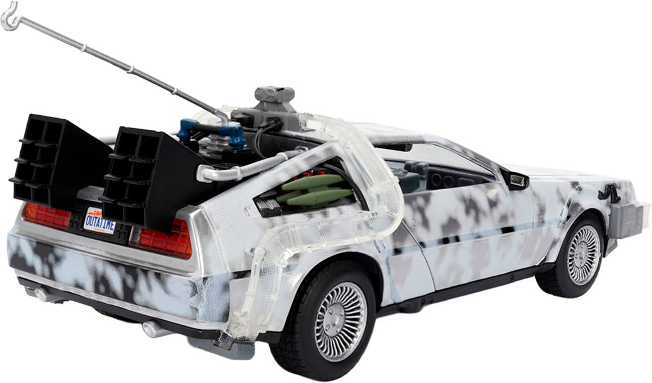 JADA Spielzeug-Auto »Time Machine BacktotheFuture Frost 1:24« mit Licht