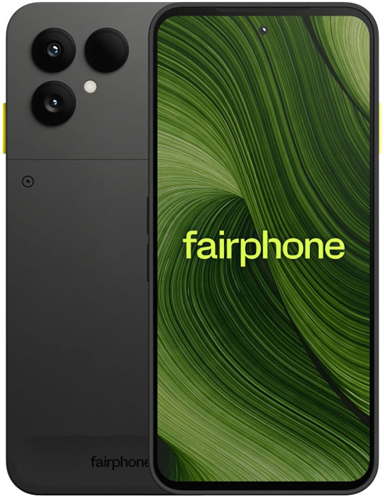 Fairphone Smartphone »Das ( Gen. 6 )« Horizon Black in schwarz