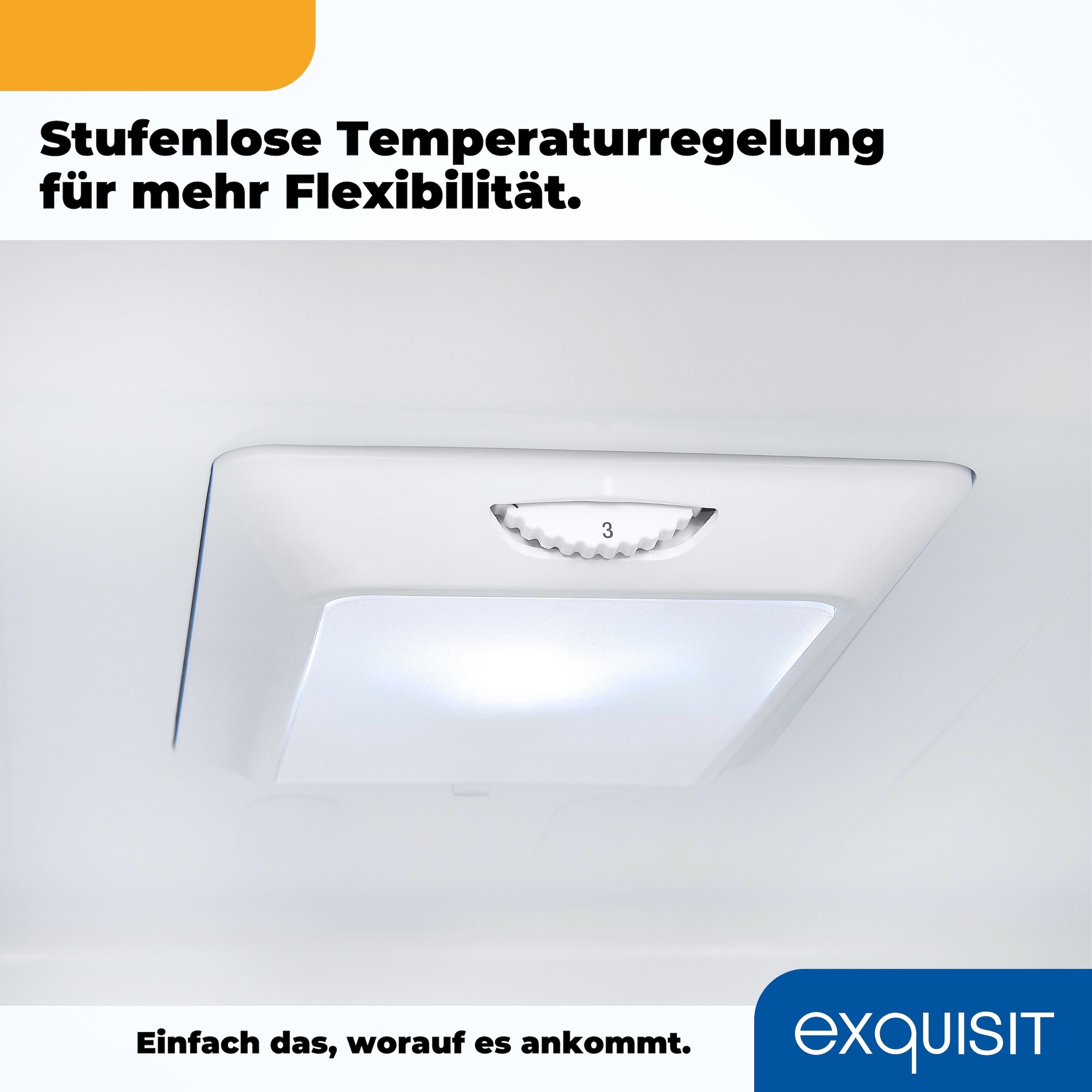 exquisit Kühl-/Gefrierkombination »KGC265-70-H-WS-010E weiss«, Wasserspender