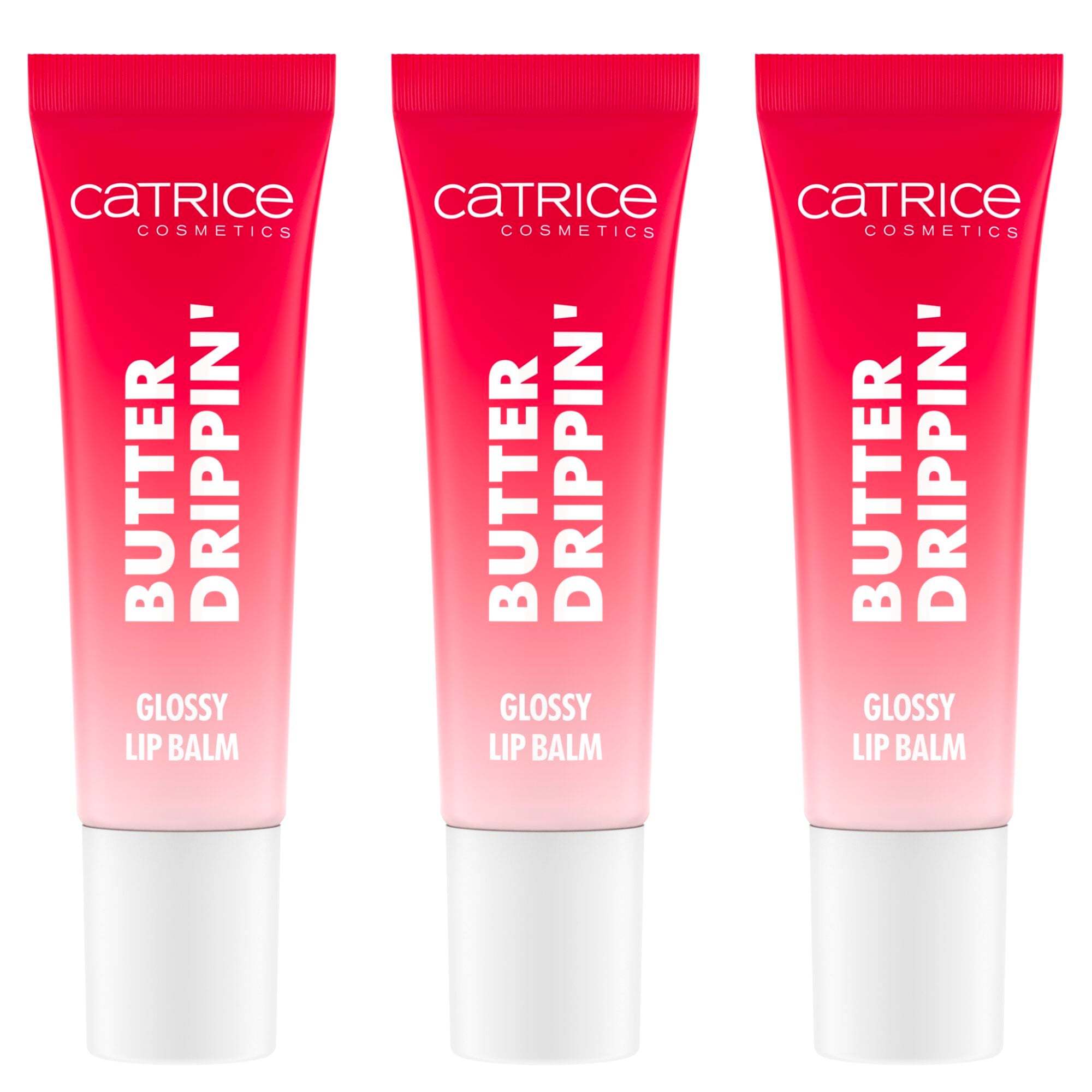 Catrice Lippenbalsam »Butter Drippin' Glossy Lip Balm« Dezenter Farbakzent, geschmeidig, hochglänzend, spendet Feuchtigkeit.