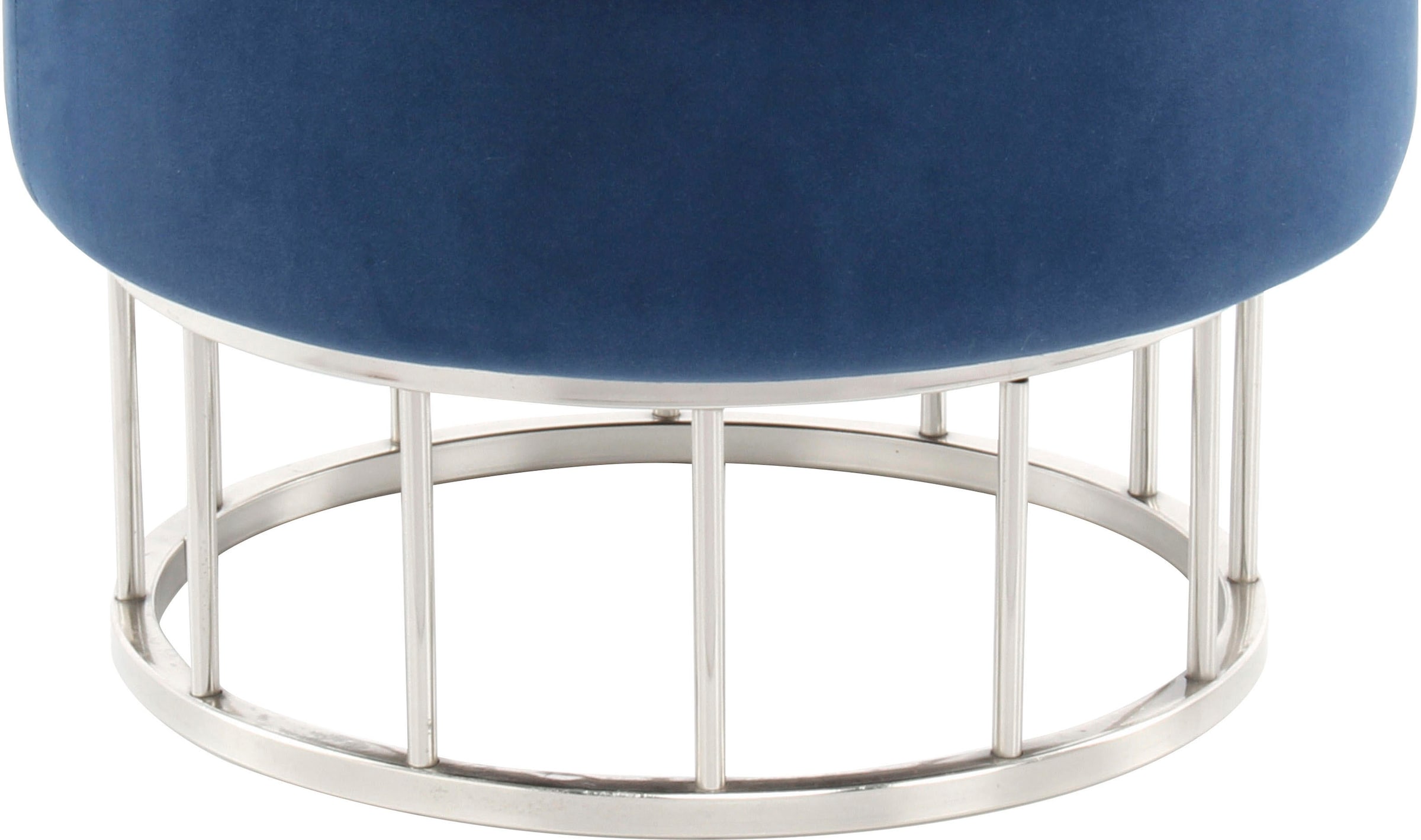 Kayoom Stauraumhocker »Hocker Zero 525, Sitzhocker mit Komfort,runde, moderne Form«, (1 St.), glamourös, elegant, mit Stauraum, Bezug aus samtweichem Stoff