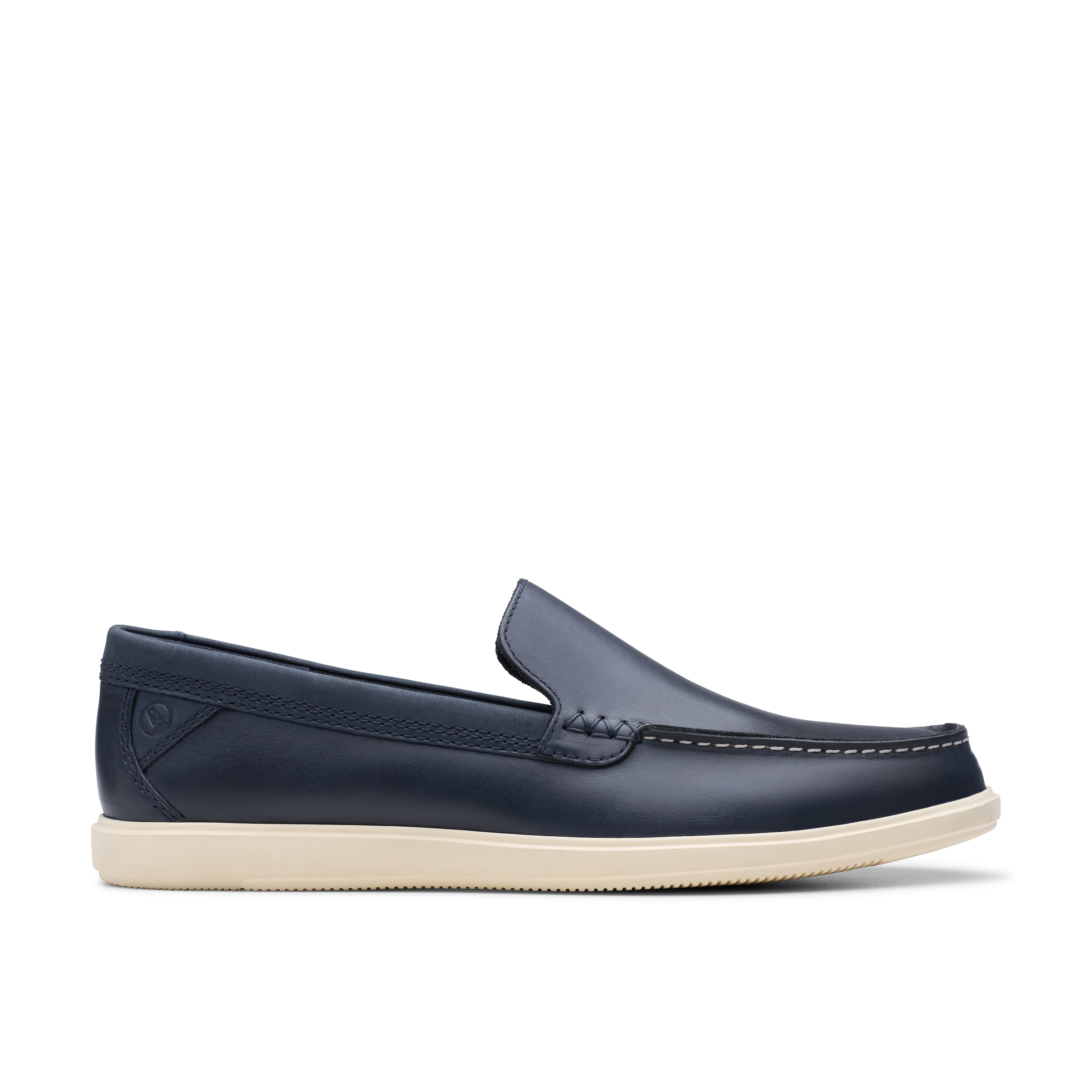 Clarks Bootsschuh »Bratton Loafer«, Bootsschuh, Mokassin, Slip-On Sneaker mit Ziernaht