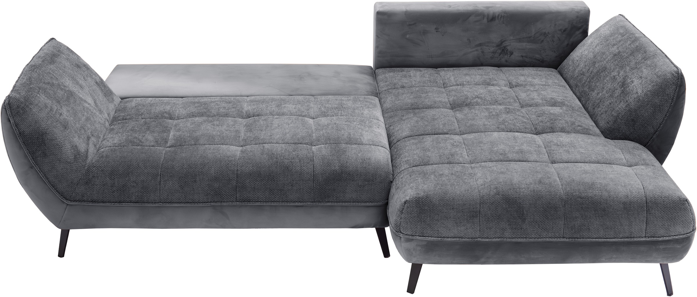 exxpo - sofa fashion Ecksofa »Midway mit einfacher Easy-Lift-Bettfunktion, bequem und modern«, inkl. Bettfunktion und praktischem Bettkasten, L-Form