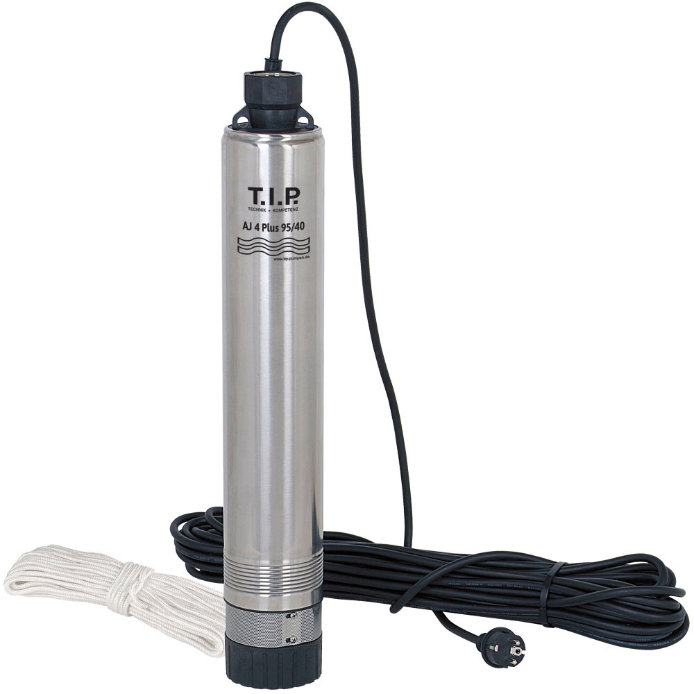 Tip Tiefbrunnenpumpe »AJ 4 Plus 95/40« in schwarz