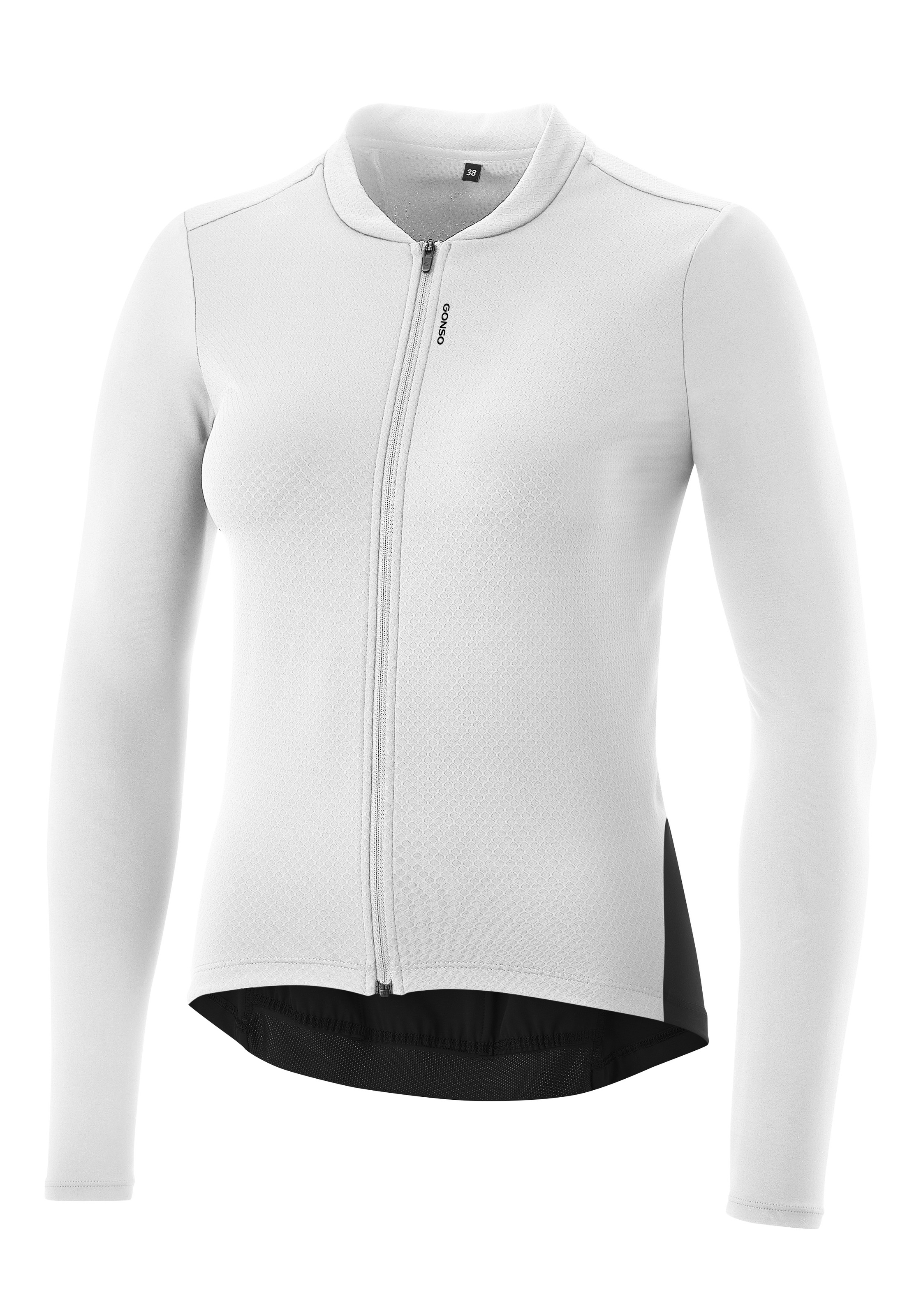 Gonso Radtrikot »SITIVO Jersey Longsleeve W«, Damen Fahrradtrikot langarm, Full-Zip Trikot, Tight Fit