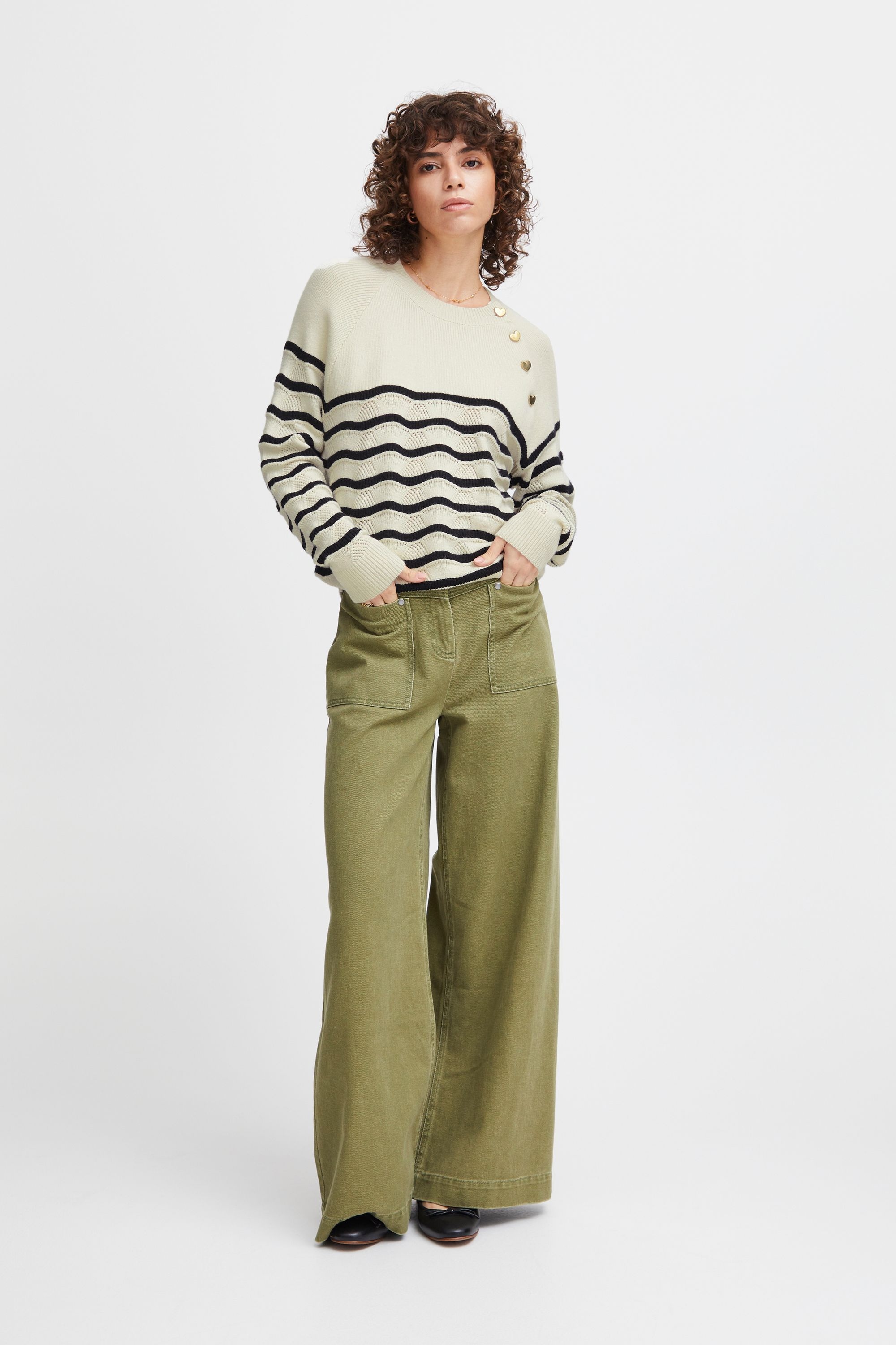 ATELIER RÊVE Strickfleece-Pullover »Strickpullover IRMaise«