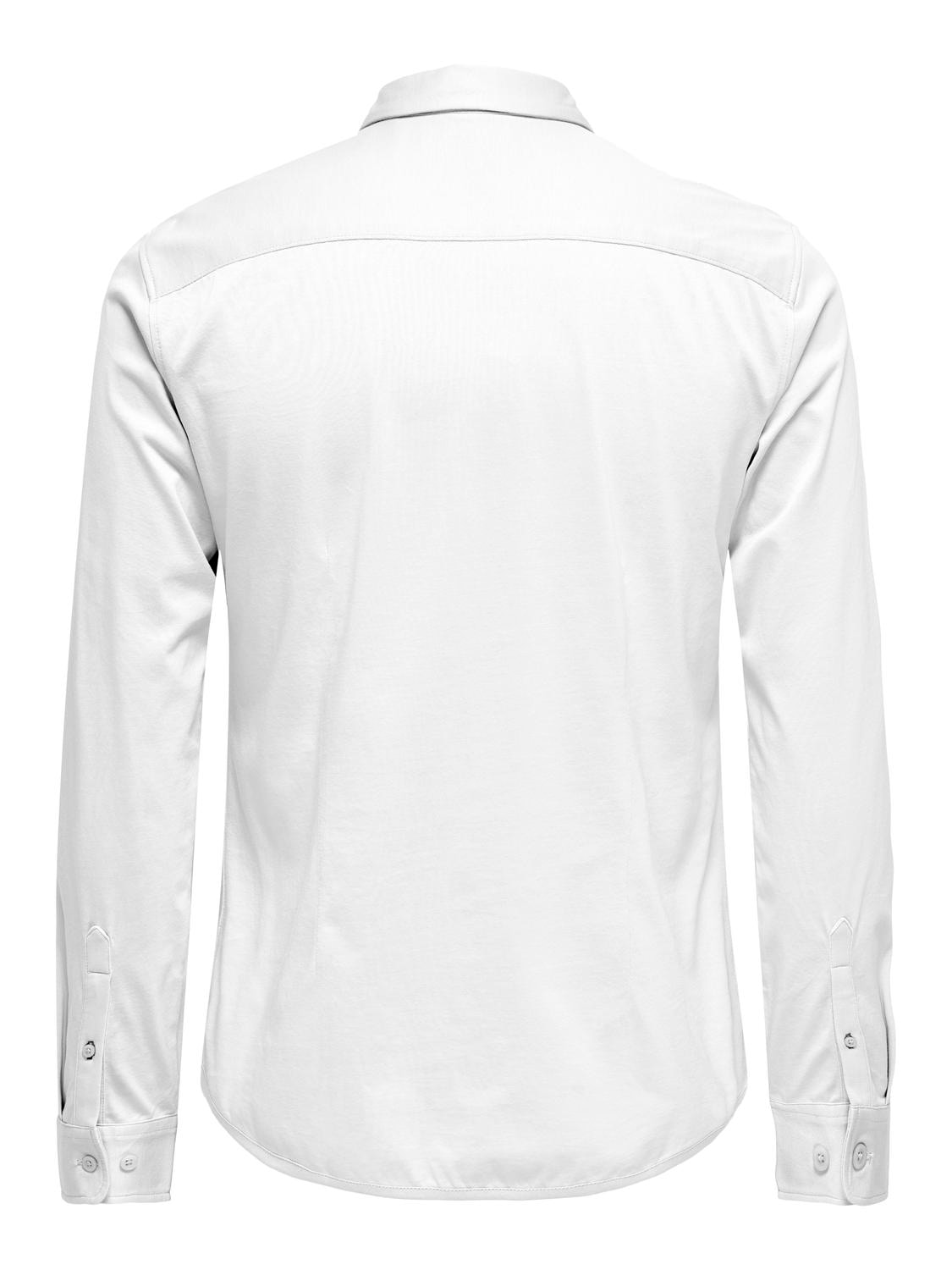ONLY & SONS Langarmhemd »ONSROBIN B/U LS STRETCH SHIRT NOOS«