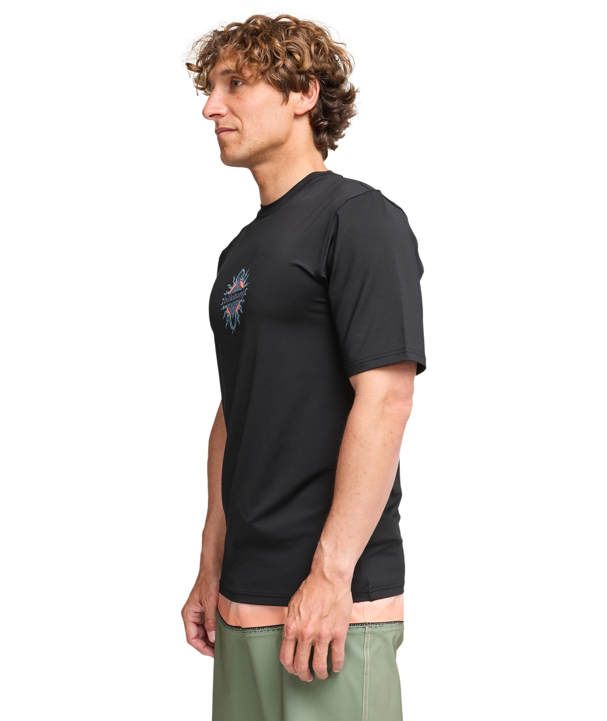 Billabong T-Shirt »SOLAR FLARE LOOSE FIT SHORT SLEEVE« lockere Passform, kurze Ärmel, für Strand und Freizeit