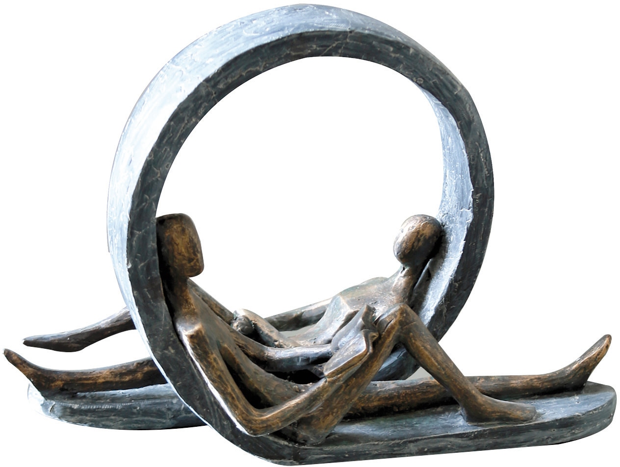 Casablanca by Gilde 22 St.), »Skulptur online Höhe Dekofigur Dekoobjekt, Auszeit«, bei cm, Wohnzimmer OTTO kaufen (1 Spruchanhänger, mit