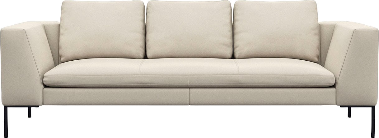 FLEXLUX 3-Sitzer »Loano, superbequemer Sitzkomfort durch Kaltschaum im Sitz«, modernes Sofa,...