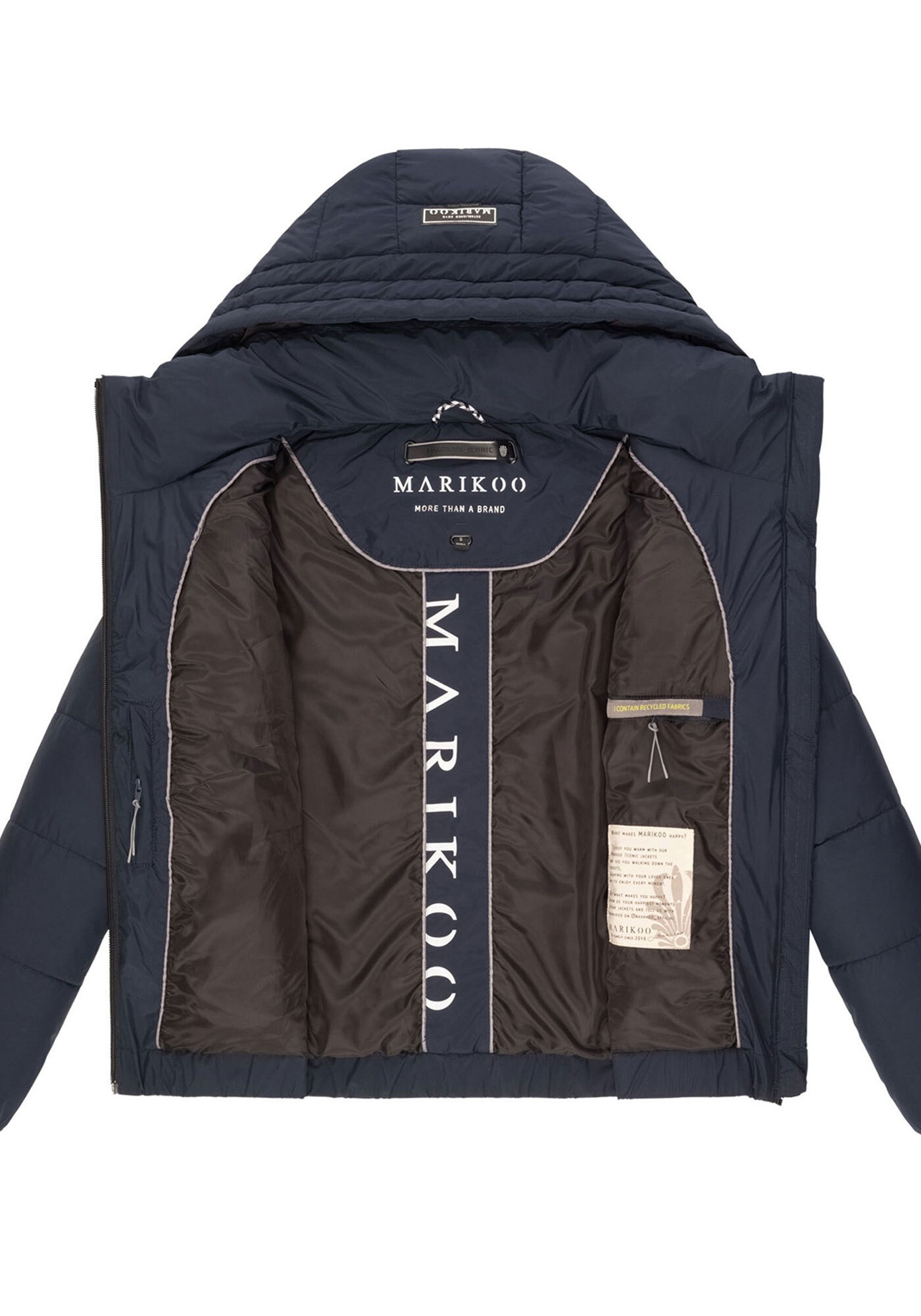 Marikoo Winterjacke »Marikoo Nayanaa Damen Winter Steppjacke N002«