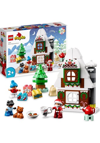 LEGO® Konstruktionsspielsteine »Lebkuchenhaus mit Weihnachtsmann (10976), LEGO®... kaufen