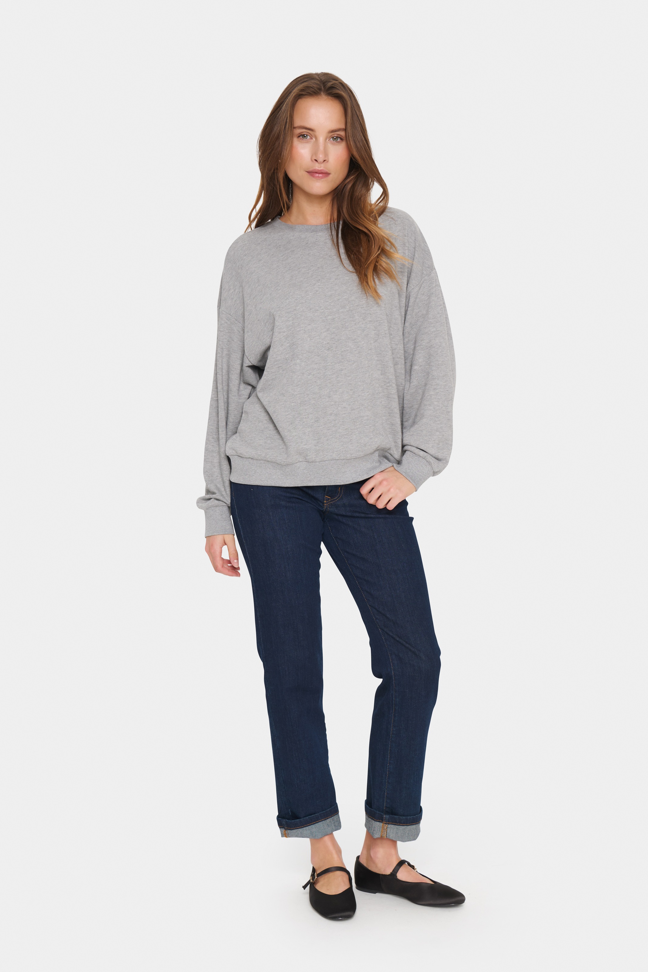 Saint Tropez Sweatshirt »LilaaSZ Sweatshirt«