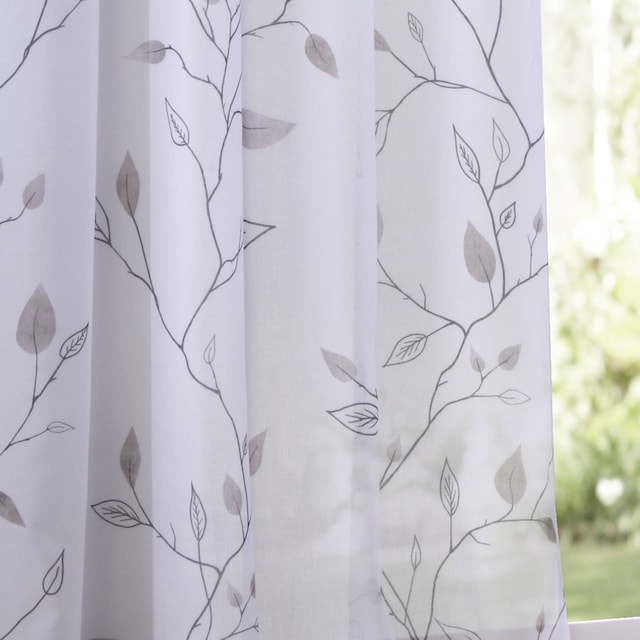 Kutti Vorhang »Bonnie«, (1 St.), Gardine, halbtransparent, bedruckt,  Polyester kaufen im OTTO Online Shop