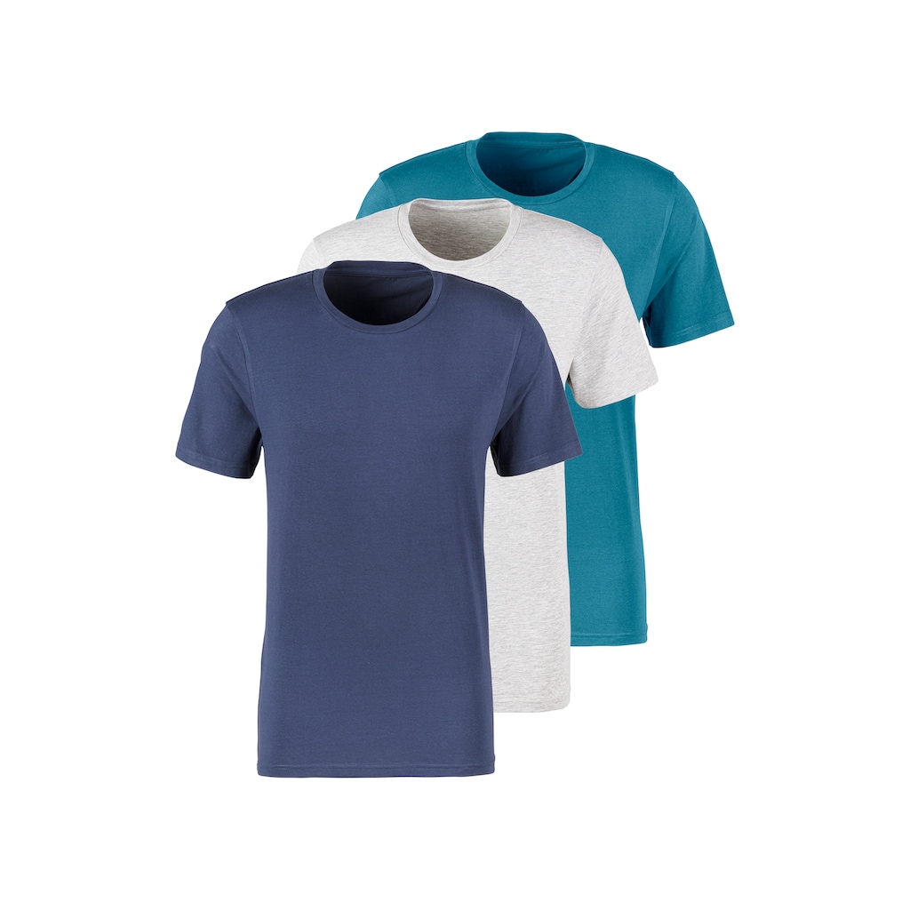 Bruno Banani T-Shirt, (Packung, 3 tlg.)