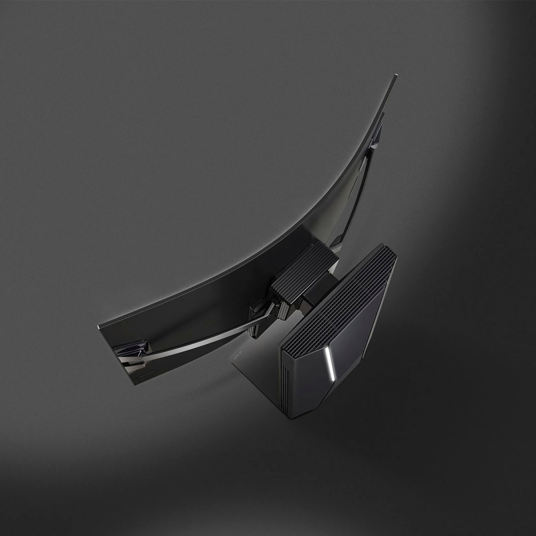 LG Curved-OLED-Fernseher »42LX3Q9LA«, 4K Ultra HD, Smart-TV, OLED Flex, 20-Stufen Curved, α9 Gen5 4K AI-Prozessor,Twin Triple Tuner
