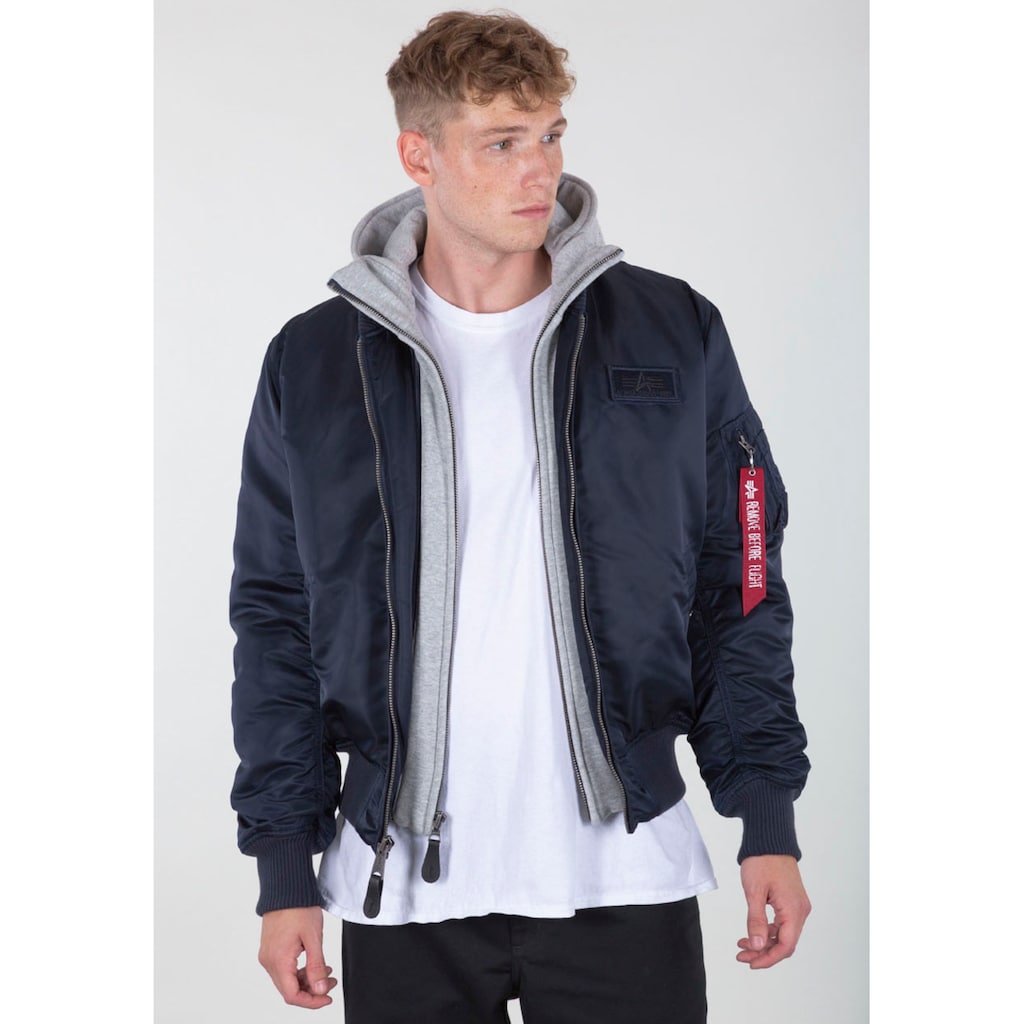 Alpha Industries Bomberjacke »MA-1 D-TEC«, mit Kapuze