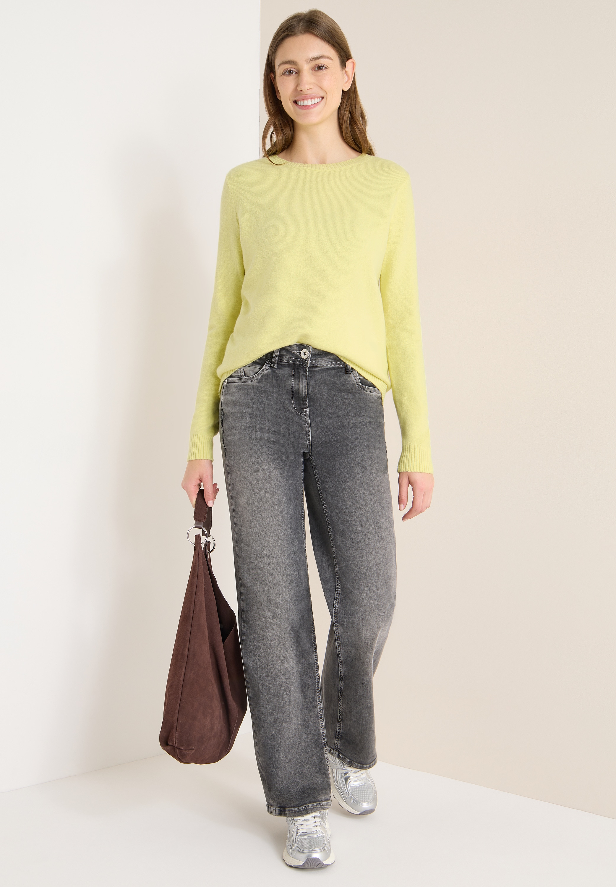 Cecil Strickpullover mit U-Boot-Ausschnitt
