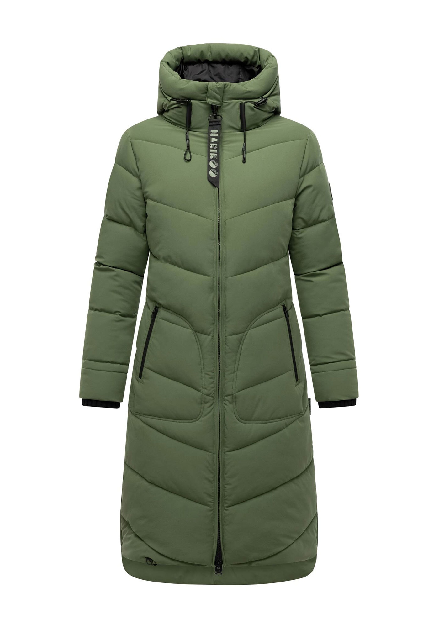 Marikoo Winterjacke »Marikoo Benikoo Damen lange Winterjacke B949«