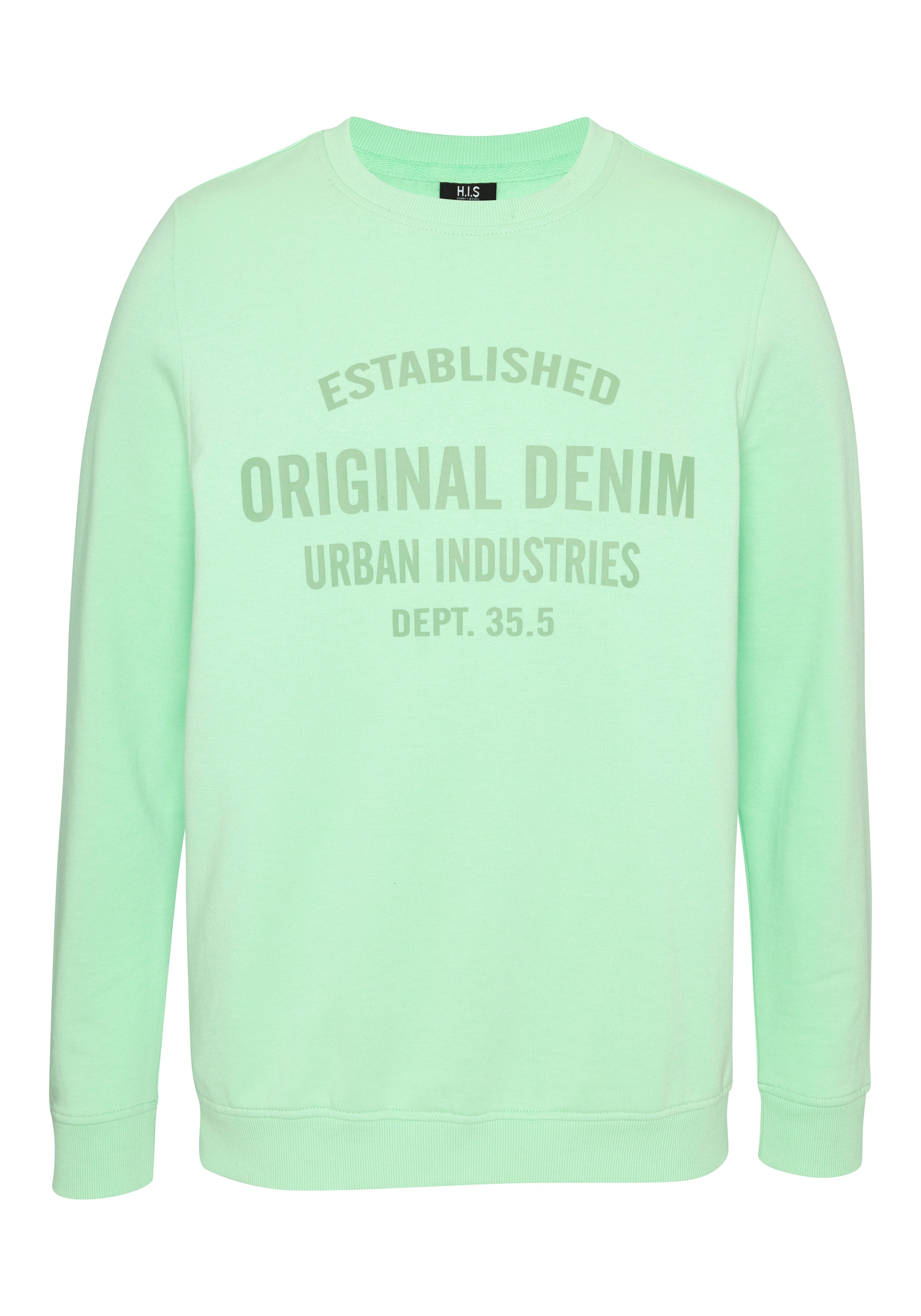 H.I.S Sweatshirt », Rundhals Sweater«, mit modischem Frontprint
