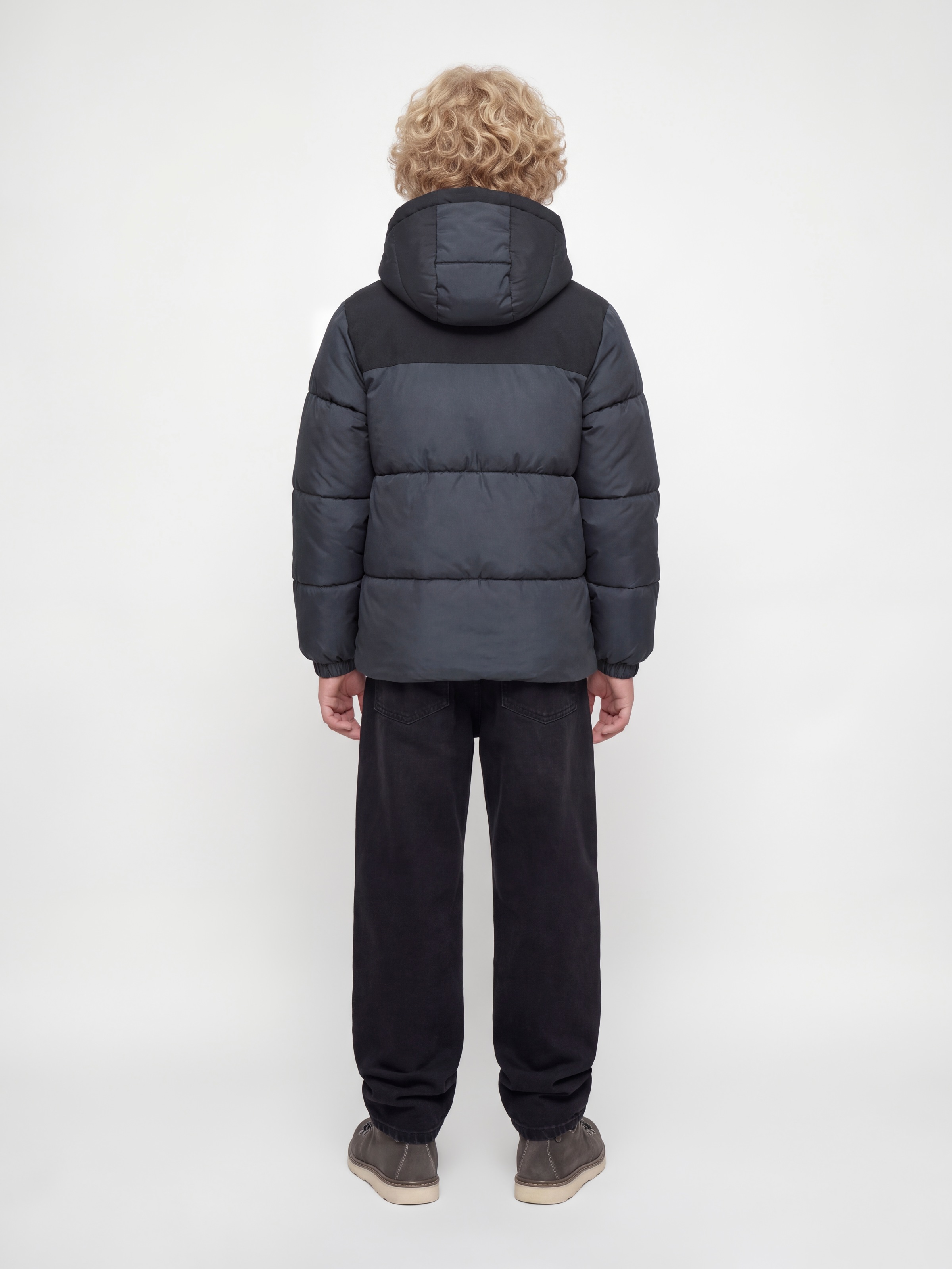 Jack & Jones Junior Steppjacke »JJRAZE PUFFER HOOD JNR« mit Kapuze Kunstfaser, regular fit