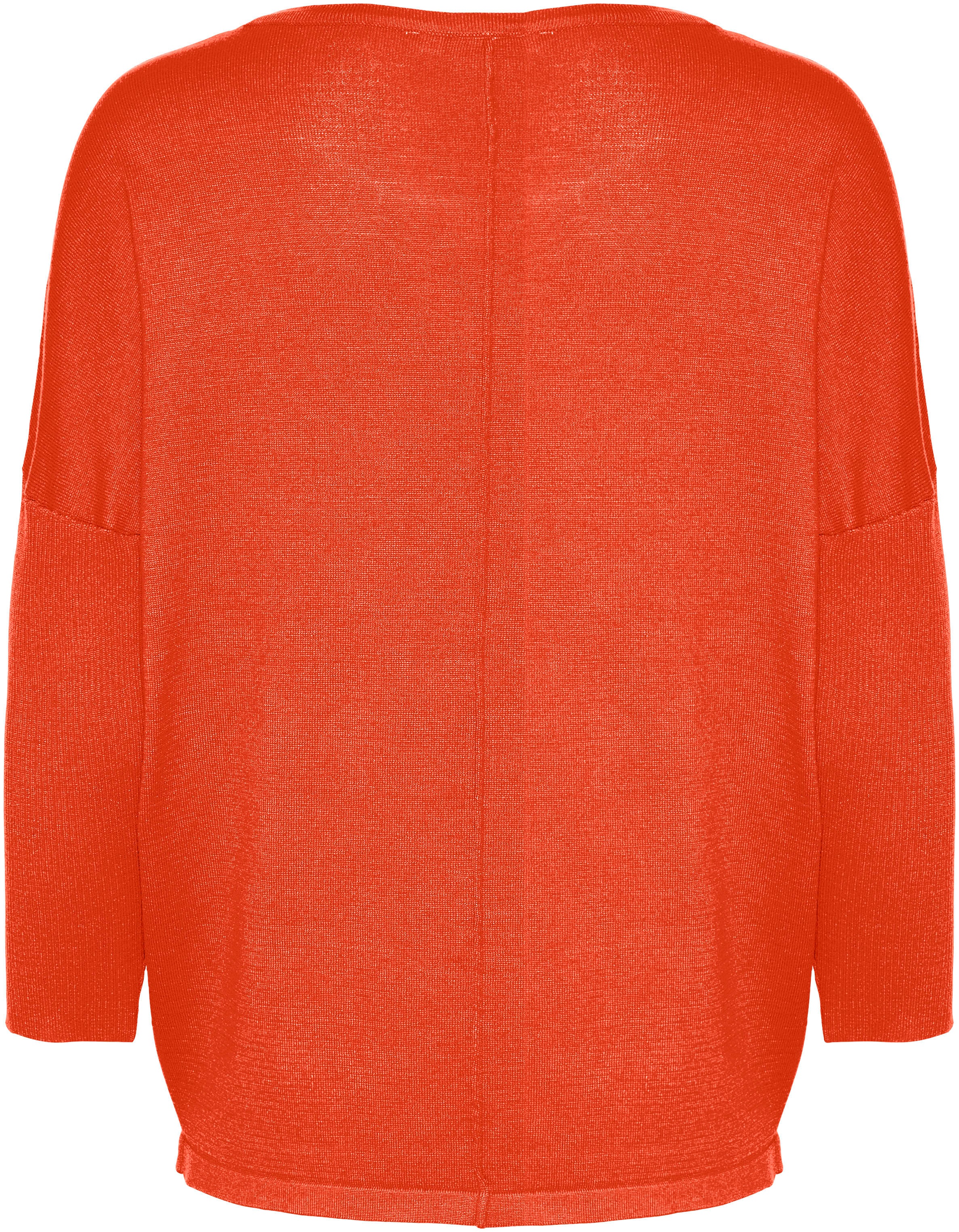 Saint Tropez Rundhalspullover »A2561, MilaSZ R-Neck«