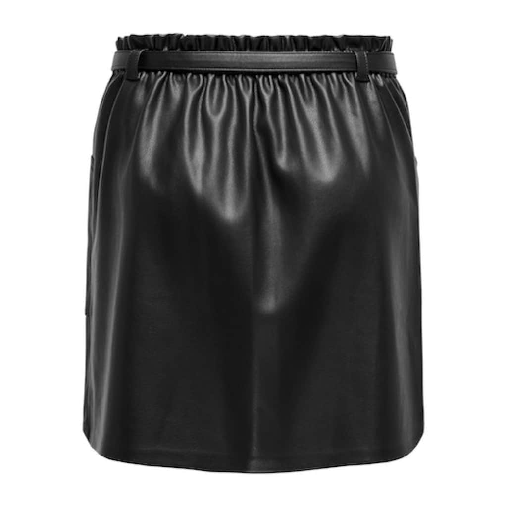 ONLY Lederimitatrock »ONLNEWHEIDI FAUX LEATHER SKIRT OTW«