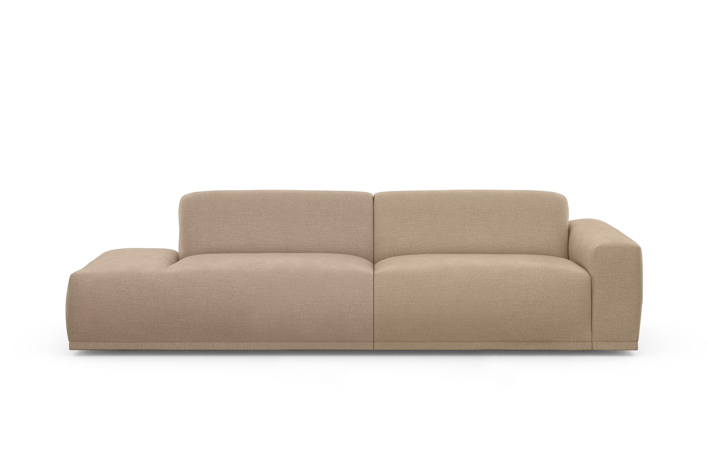 TRENDMANUFAKTUR Big-Sofa »Braga, mit hochwertigem Kaltschaum, Megasofa, in Cord erhältlich«, modernes Big-Sofa, Couch mit hohem Sitzkomfort, 277/72/107 cm (B/H/T)