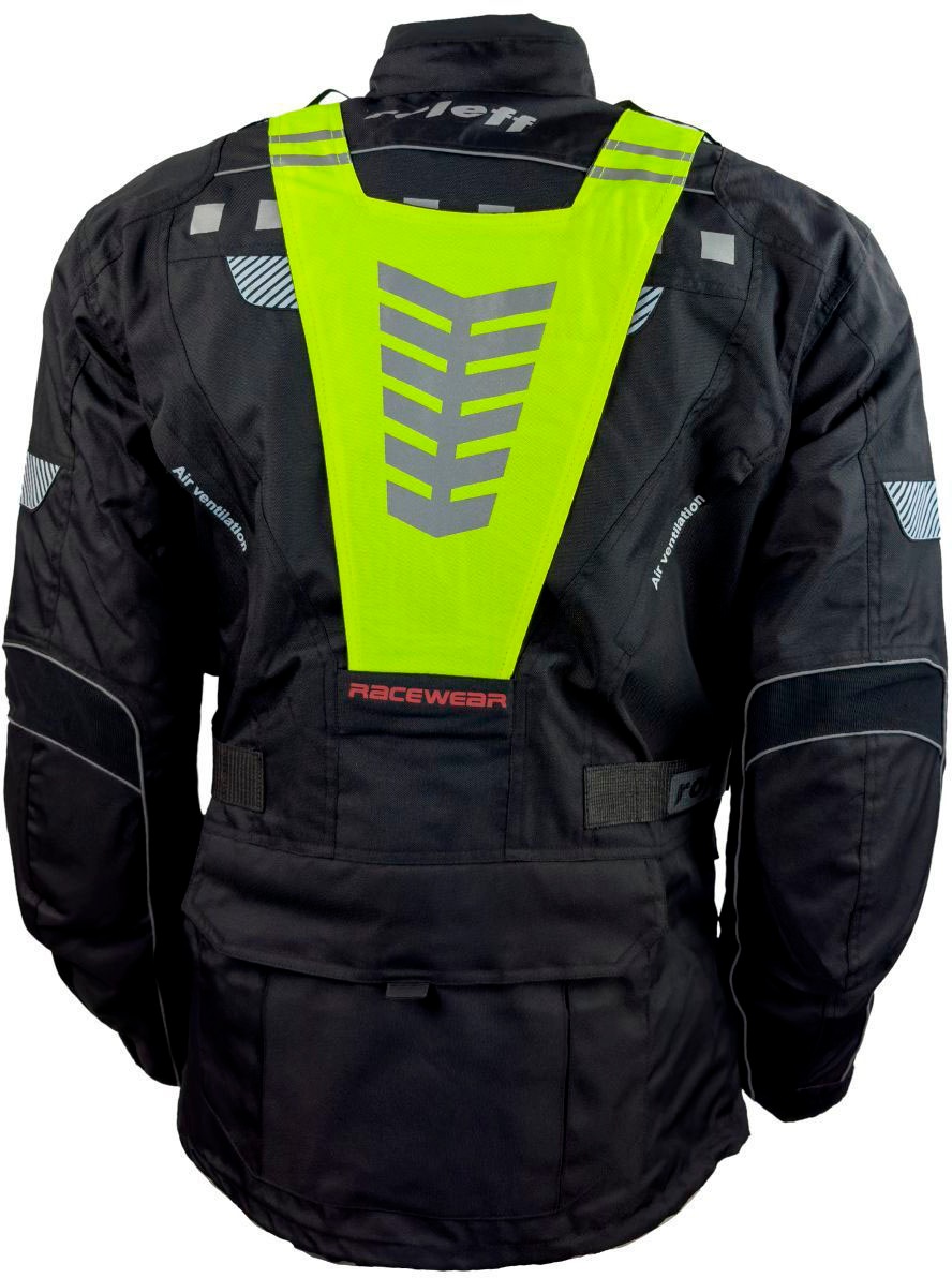 roleff Motorradjacke »RO 773 S«, Mit Sicherheitsstreifen