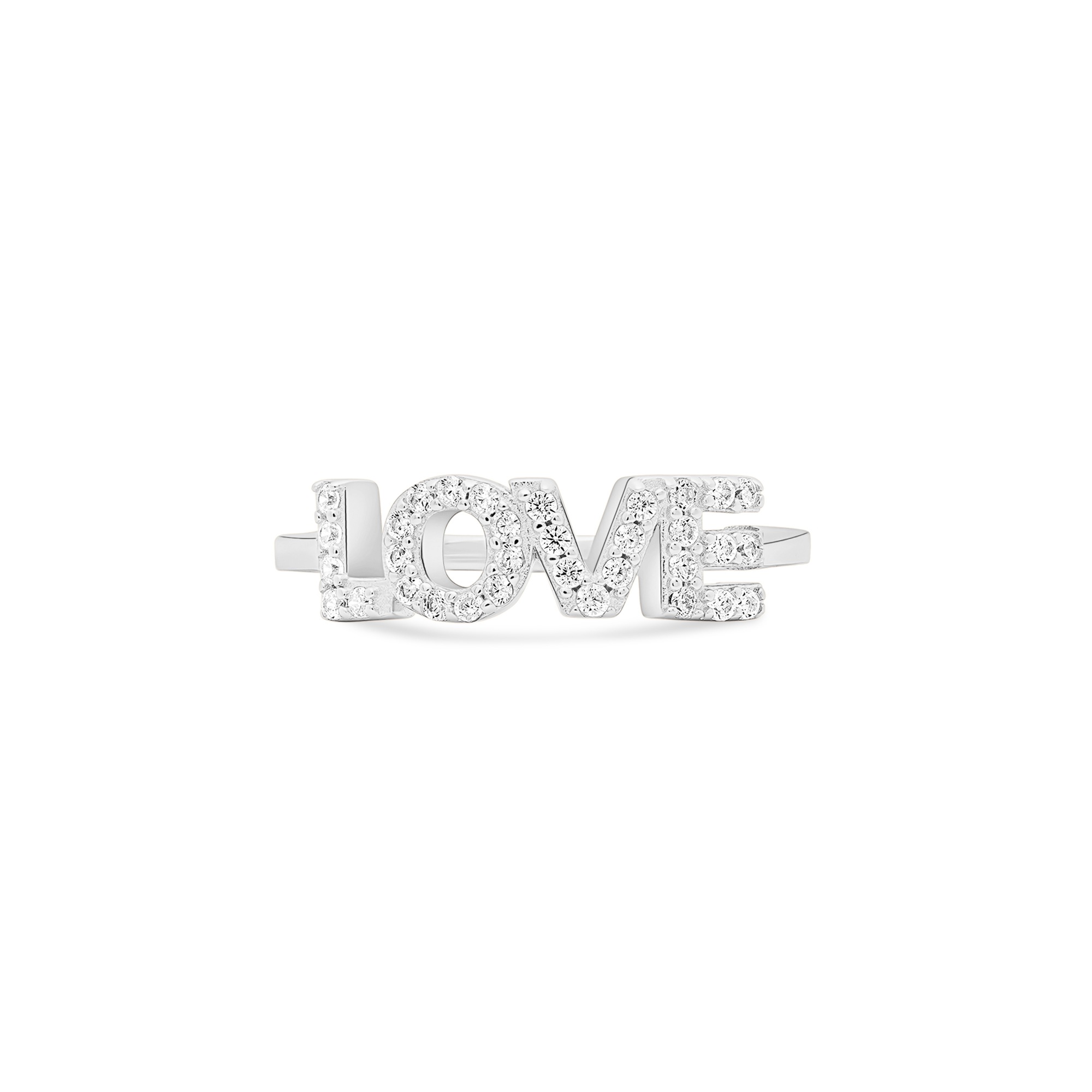 Tamaris Fingerring »Schmuck Geschenk Ring Love« mit Zirkonia (synth.)