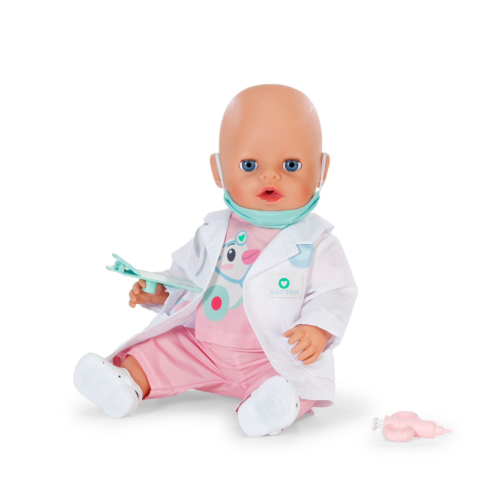 Baby Born Puppenkleidung »Doktor-Outfit 43 cm« passend für Click & Play BABY born Puppen Größe 43 cm
