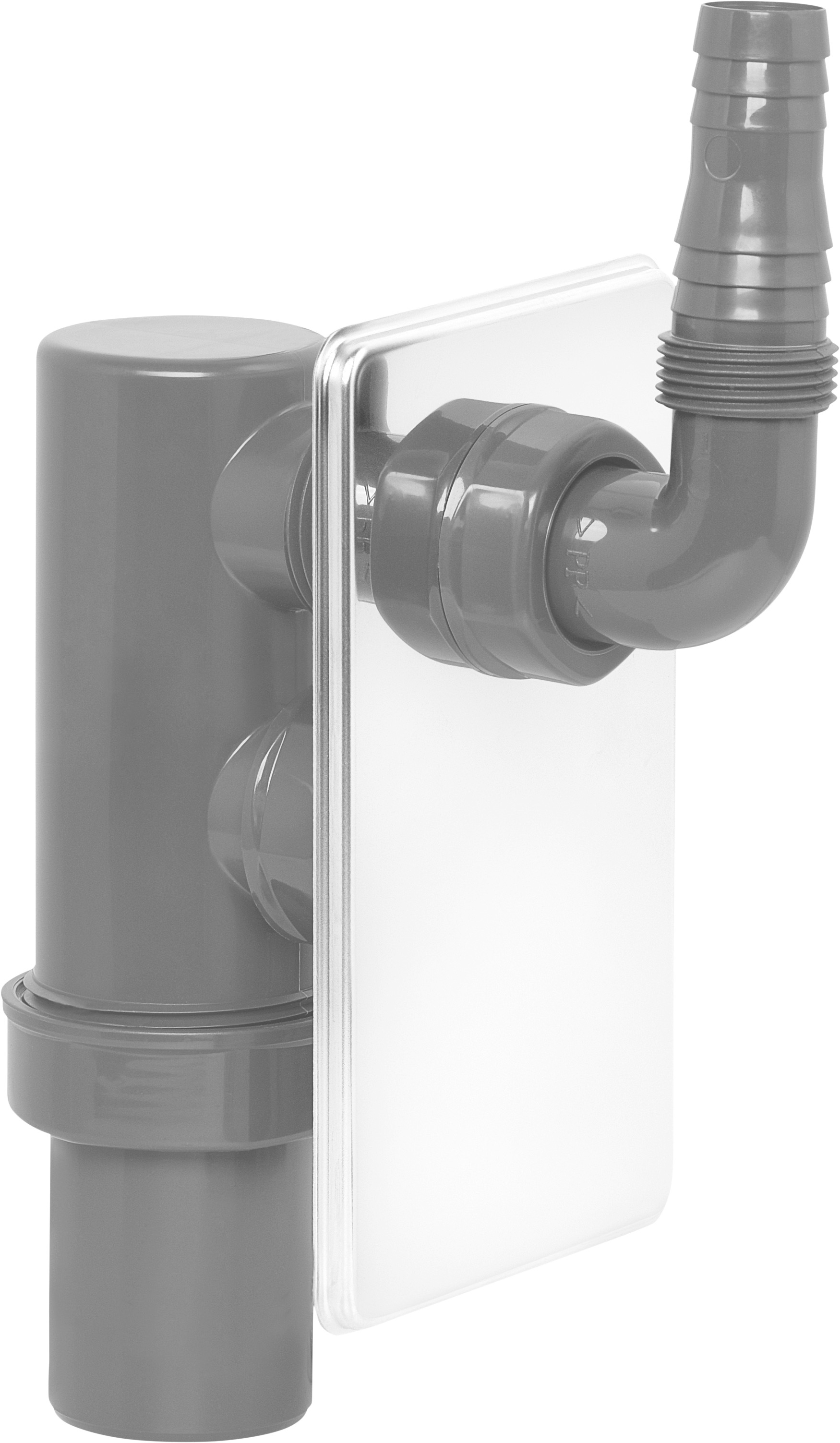 CORNAT Siphon »REZYKLAT Maschinen-Unterputz-Geruchverschluss«, 1" x 40, 19 - 23, aus Recycling Kunststoff