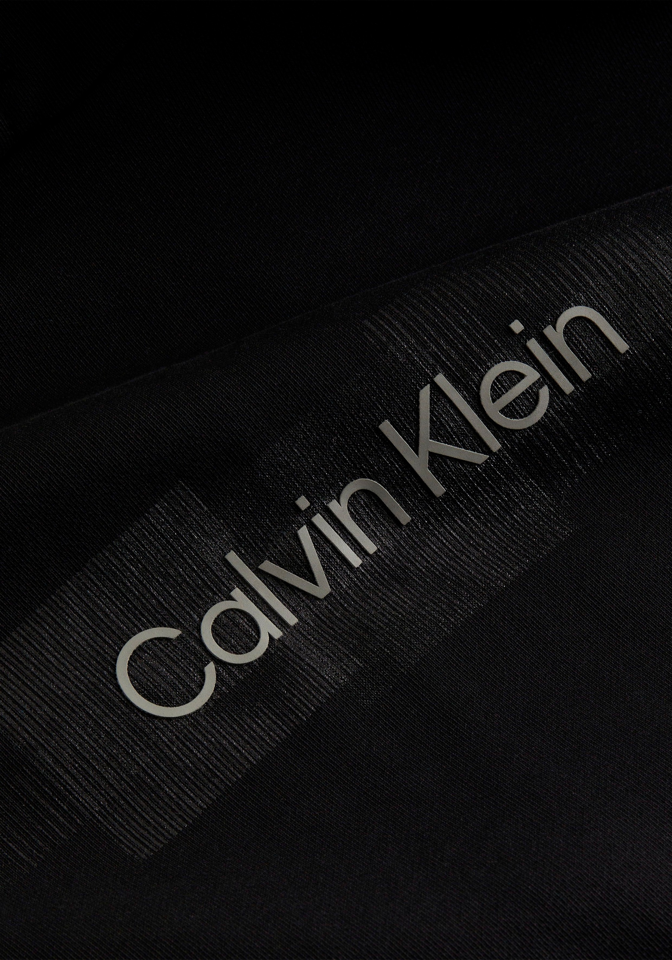 Calvin Klein Kapuzensweatshirt »BOX HOODIE«, Kapuze STRIPED mit bei kaufen LOGO OTTO der Kordelzug an