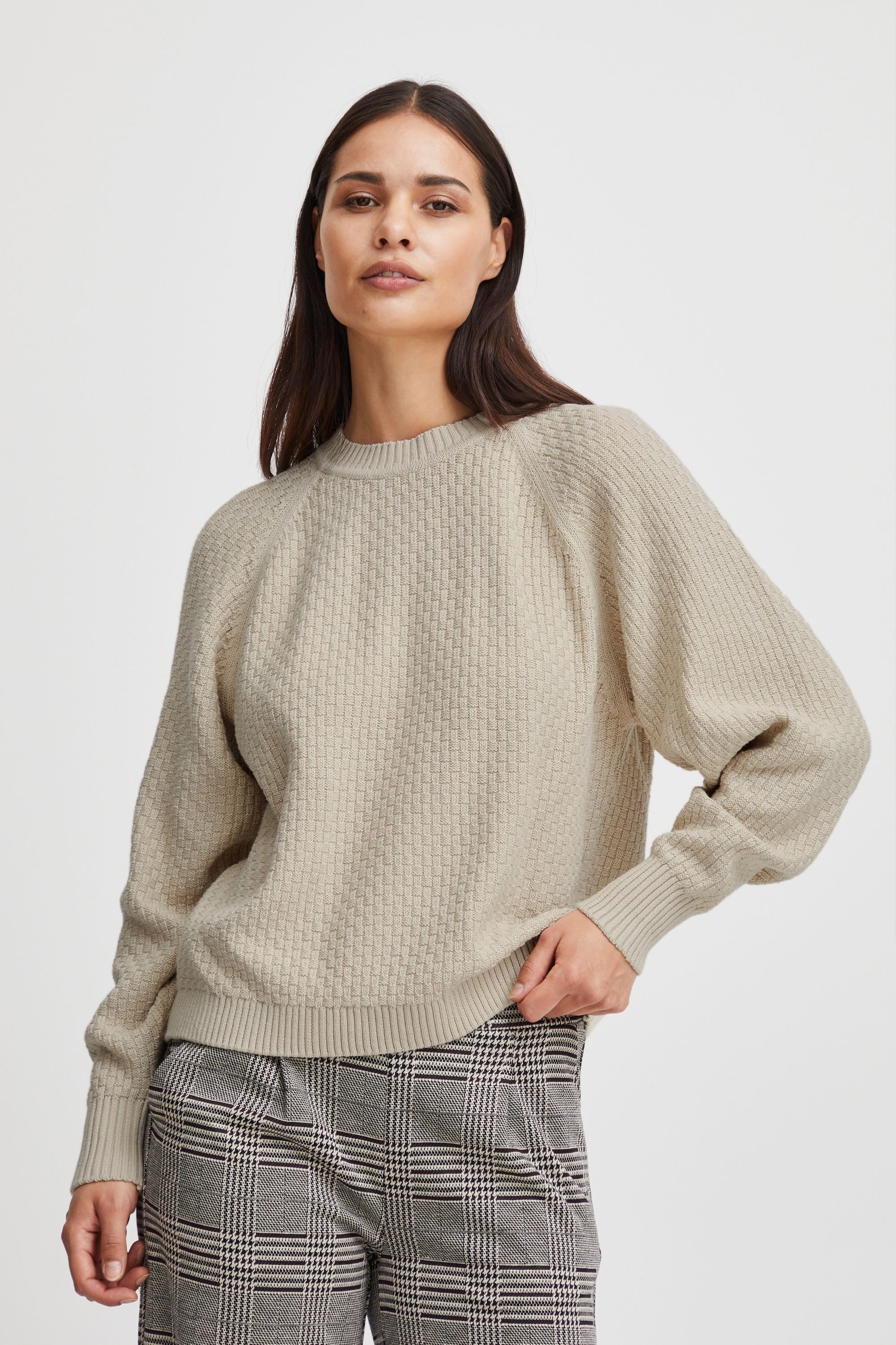 b.young Strickfleece-Pullover »Strickpullover BYMikala«