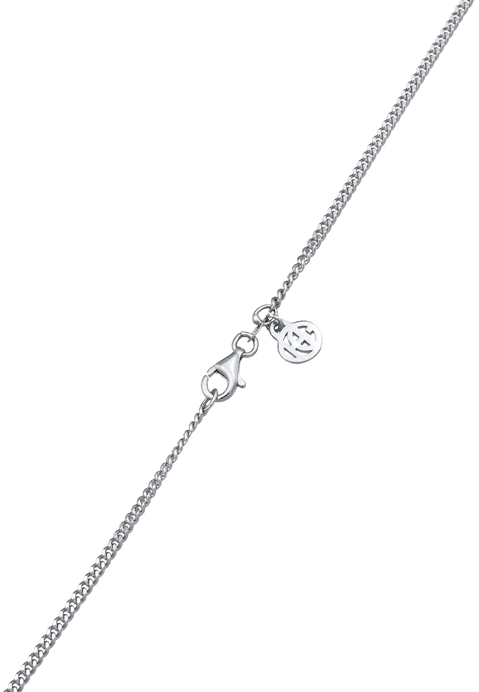 HAZE & GLORY Kette mit Anhänger »Halskette Anhänger Münze - Tide Welle Maritim 925 Silber«