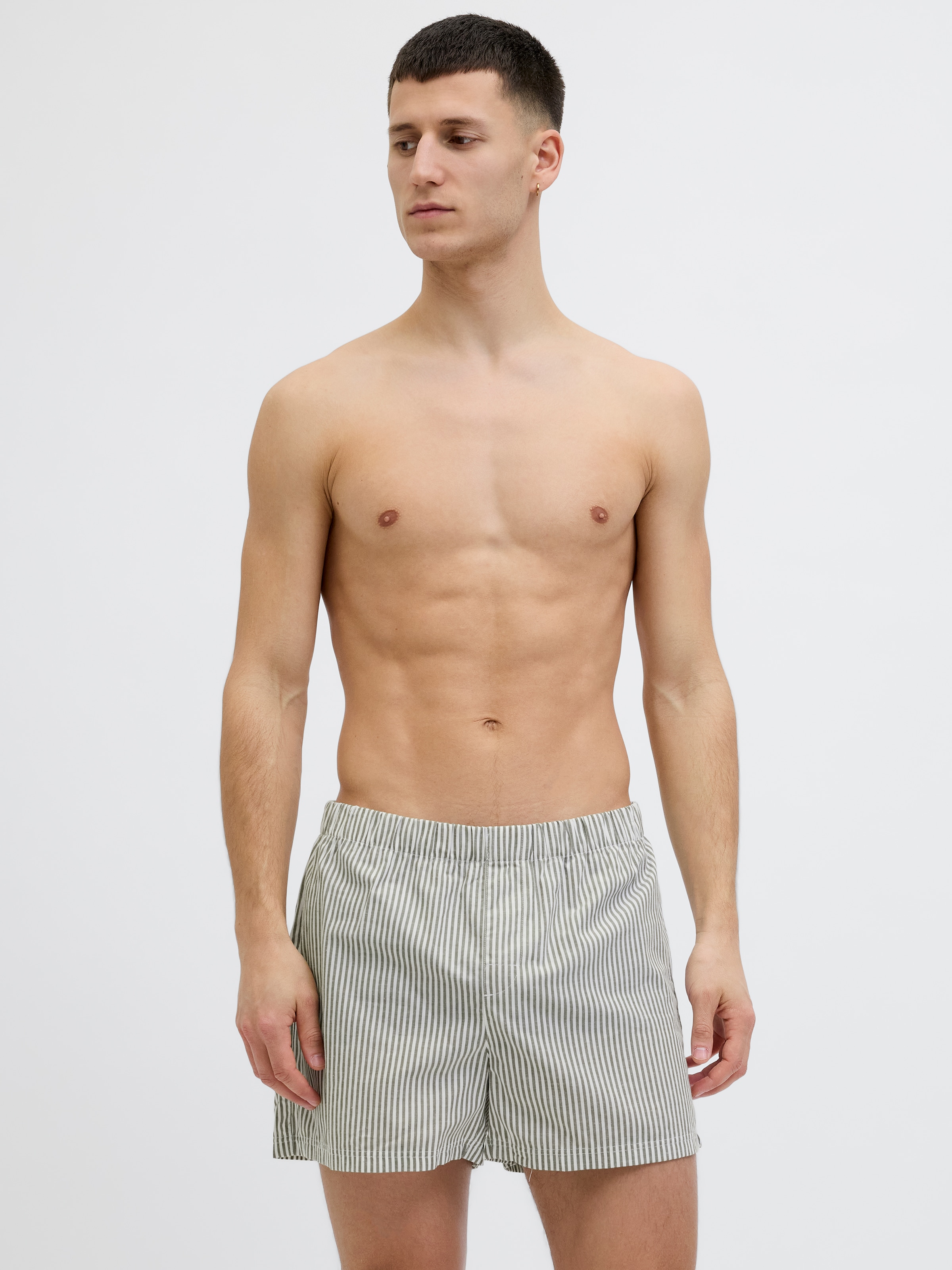 Jack & Jones Boxershorts »JACMILANO WOVEN BOXERS 3 PACK NOOS«, (Packung, 3 St.)