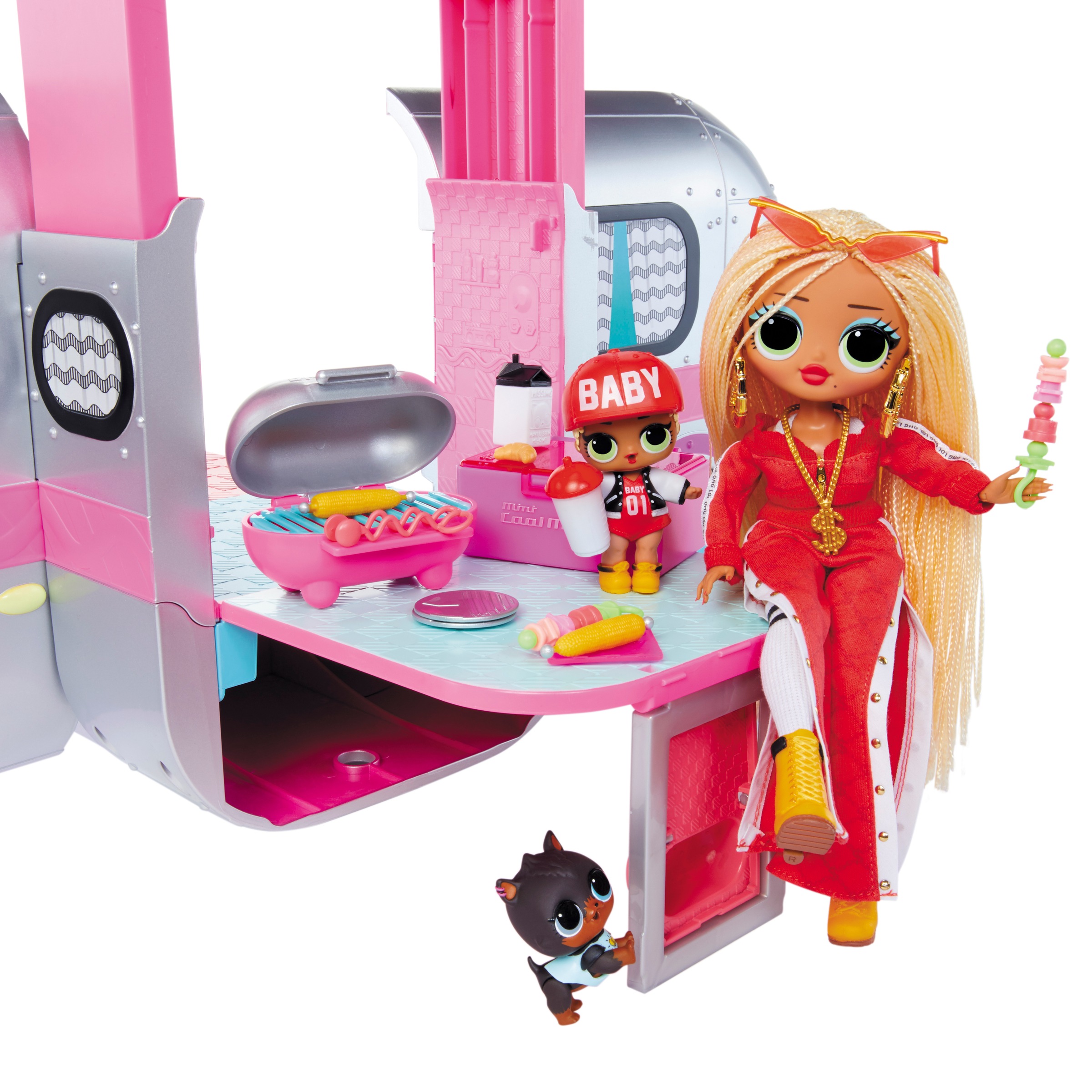 L.O.L. SURPRISE! Spielzeug-Auto »L.O.L. Surprise Glamper« für alle LOL Surprise Dolls und OMG Fashion Dolls; mit Licht und Sound