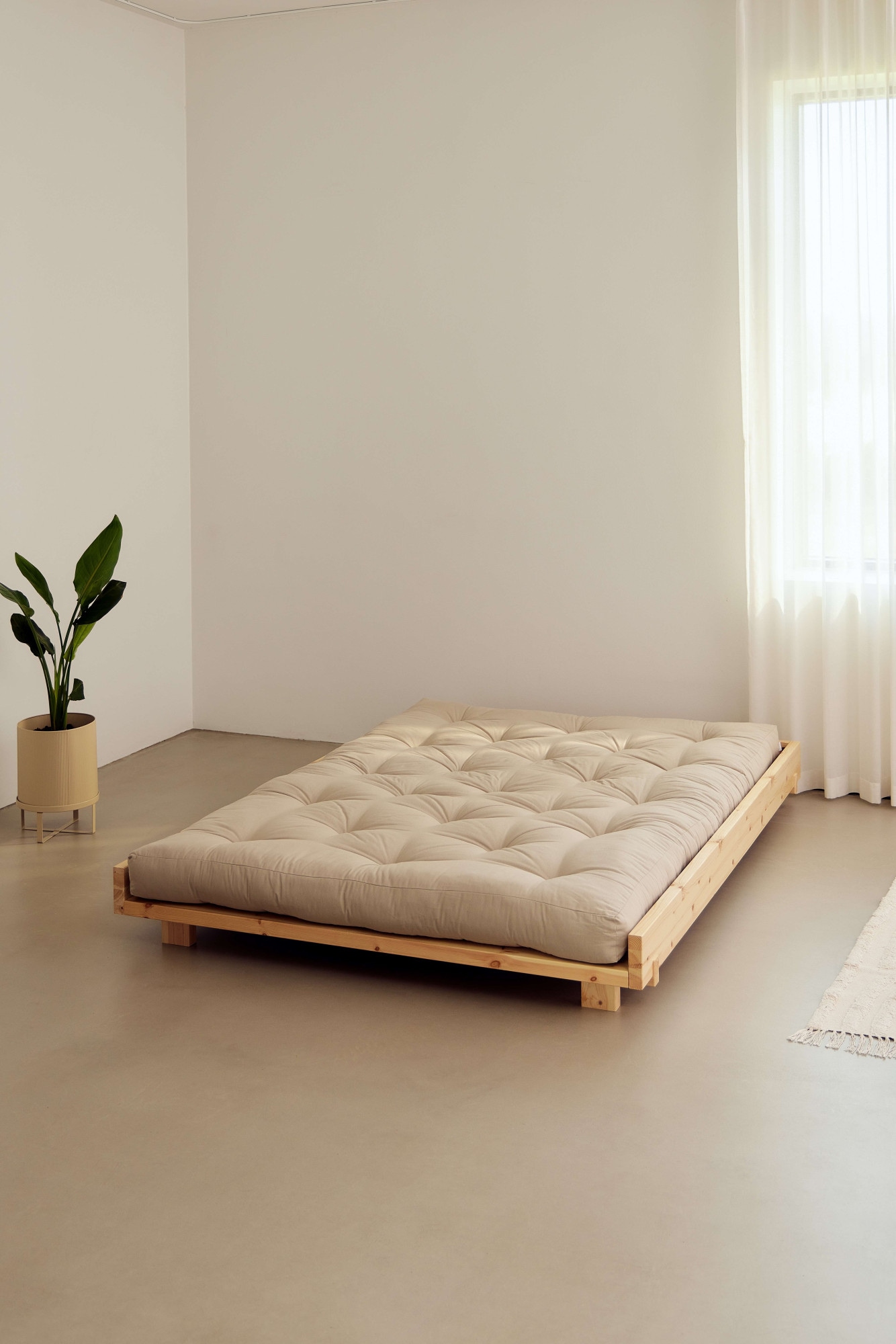 Karup Design Bettgestell »Social Bed, Bett mit oder ohne verstellbares Zubehör, ohne Matratze«, Bett wahlweise mit oder ohne Rückenlehnen und Ablagen. Ohne Matratze