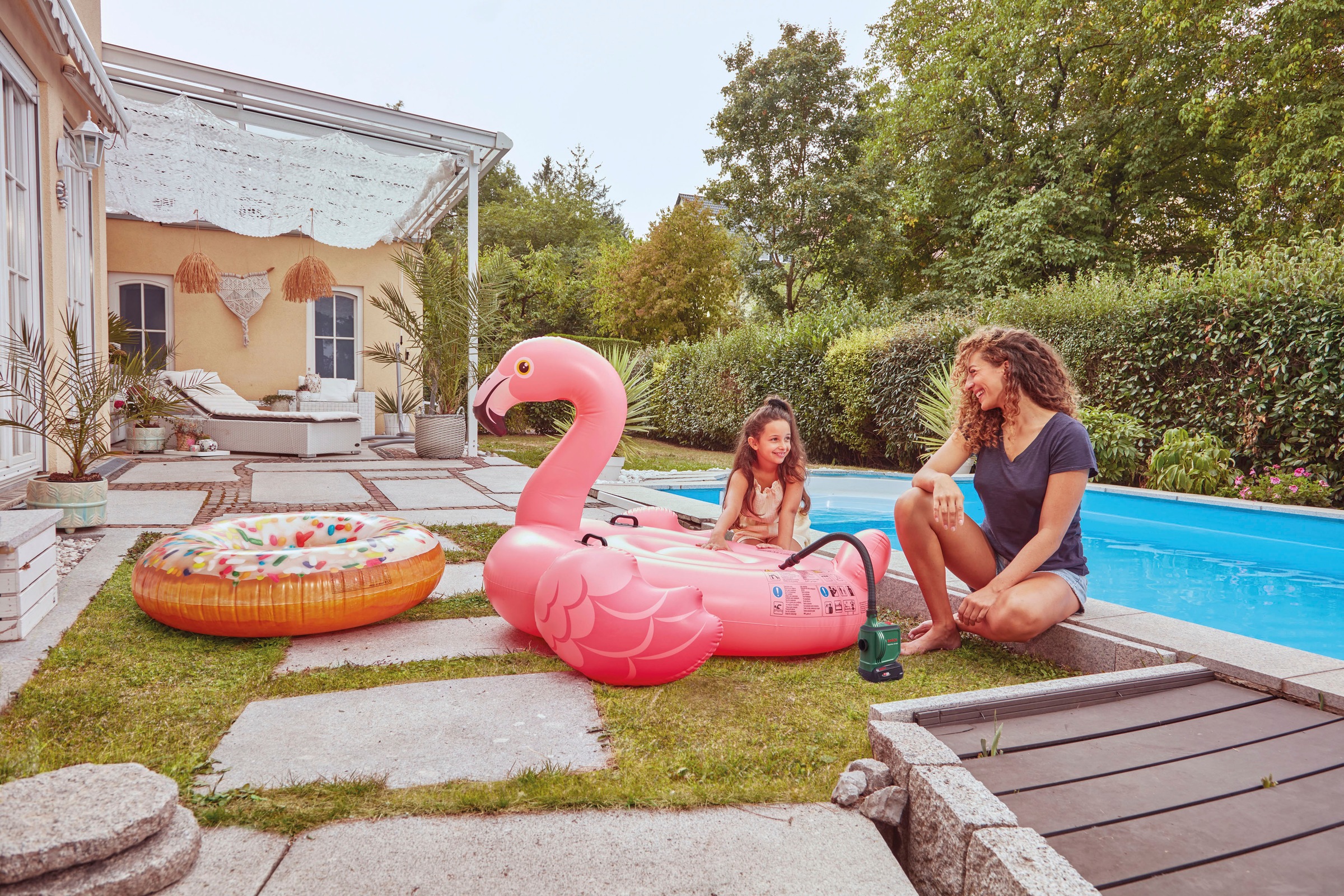 Bosch Home & Garden Akku-Handkompressor »EasyInflate 18V-500«, ohne Akku und Ladegerät