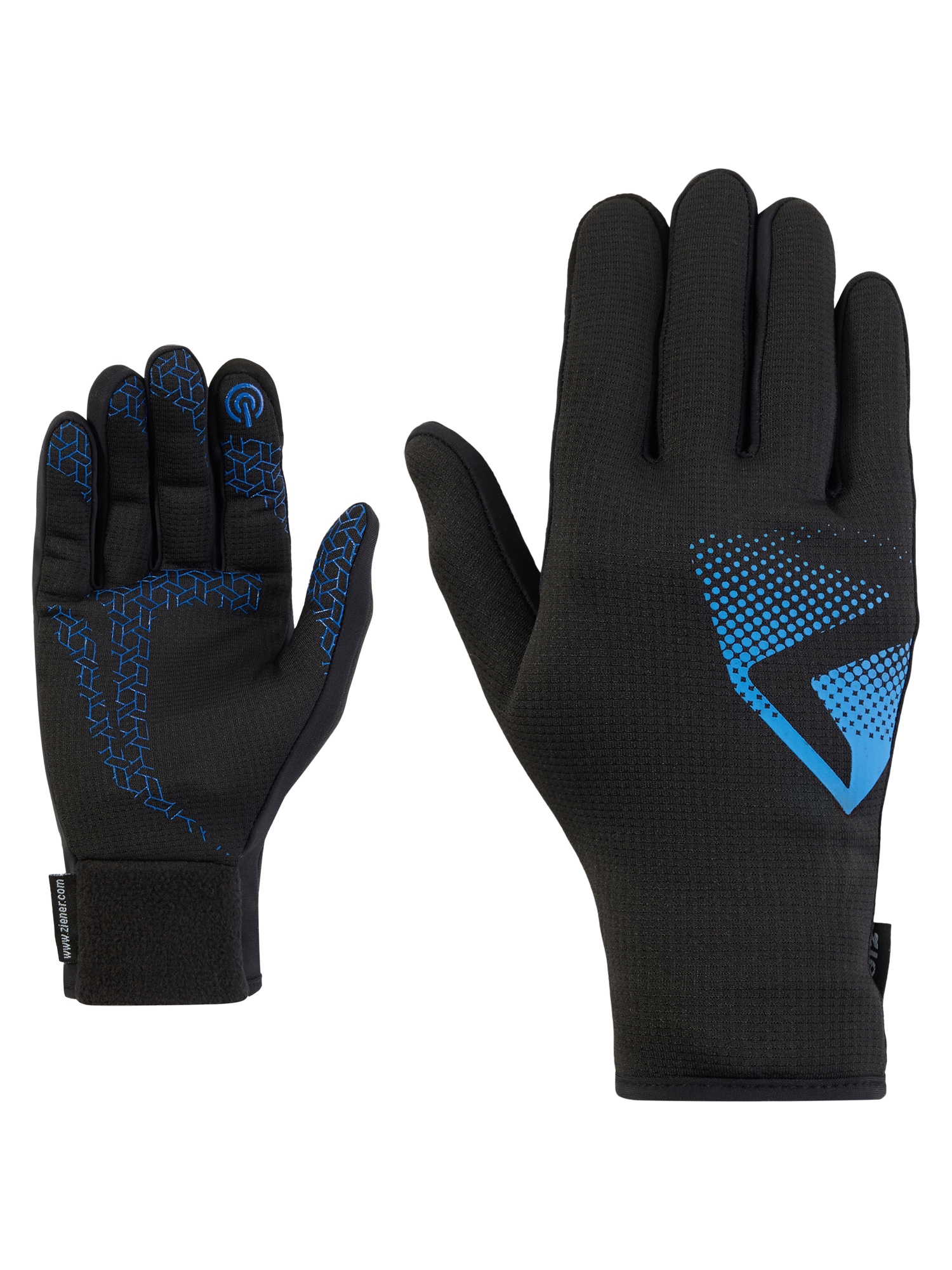 Ziener Multisporthandschuhe »ICKOSO-Z TOUCH« warm, TOUCH-Funktion, bedruckte Innenhand