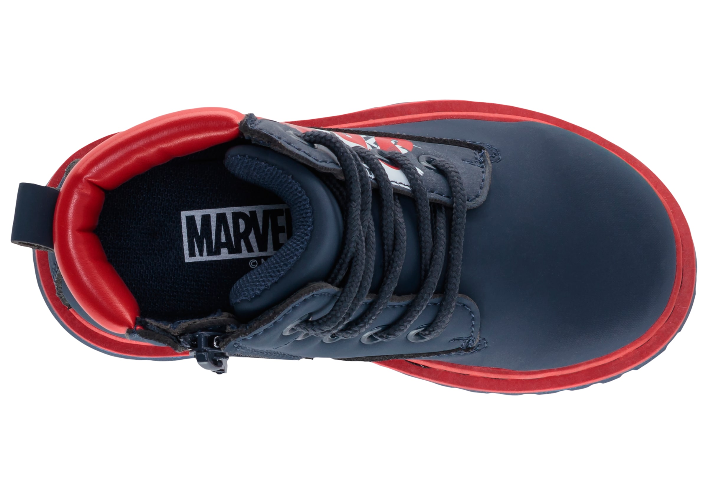 Disney Schnürboots »Spiderman«, Winterstiefel, Schnürstiefel, Winterschuhe