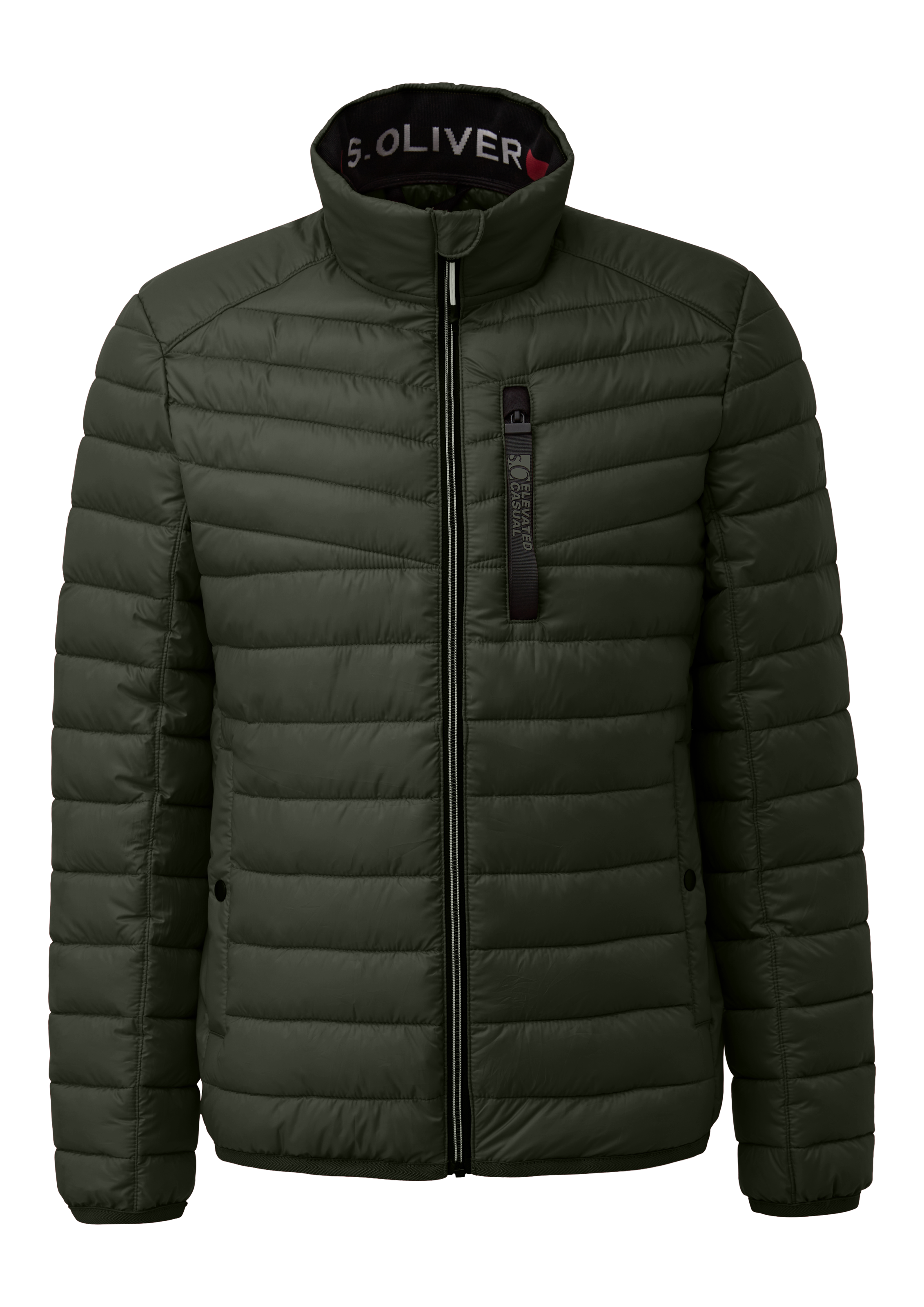 s.Oliver Steppjacke, mit sportiven Kontrastdetails